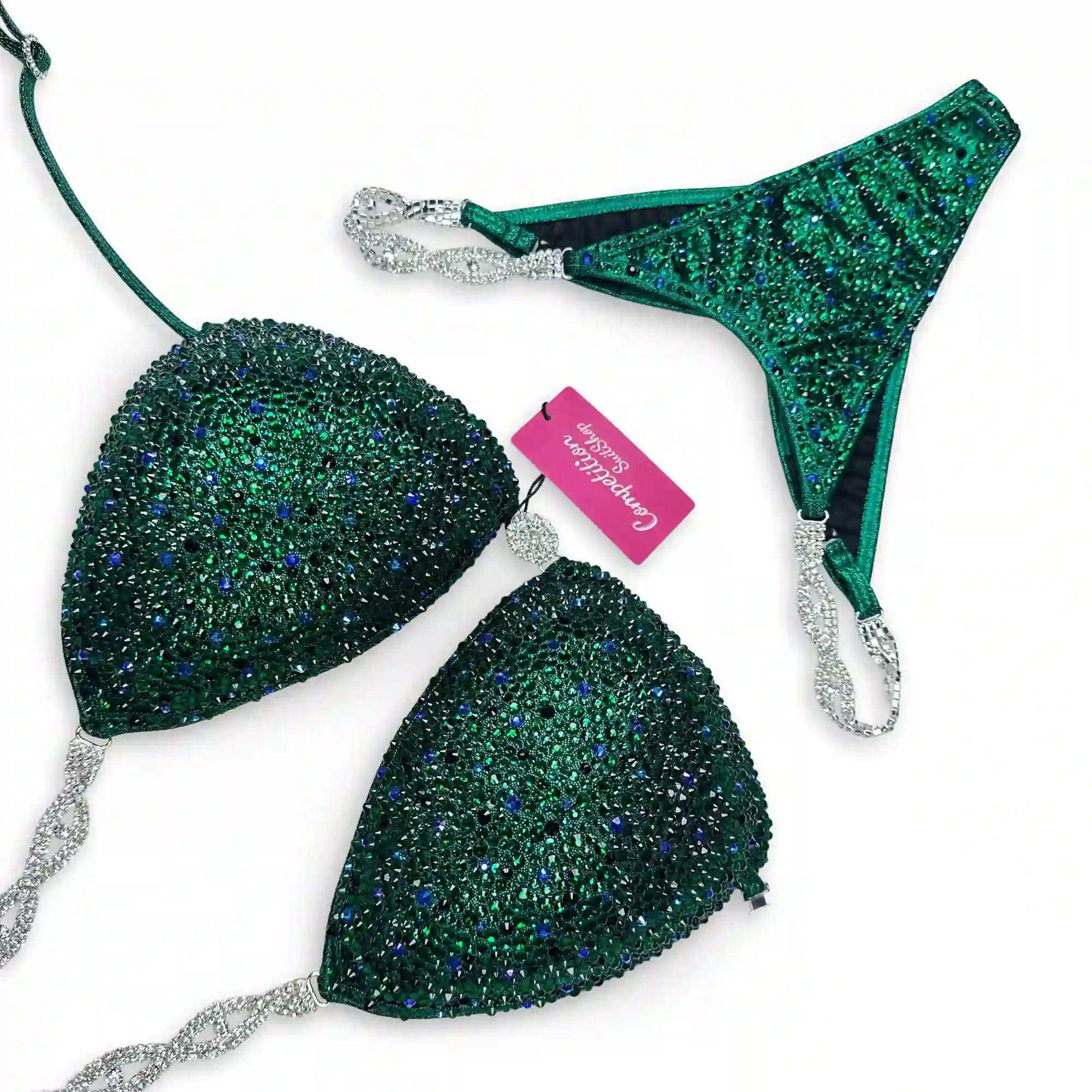Emerald Goddess Stage Competition Bikini B221 Emerald Goddess Stage Competition Bikini B221