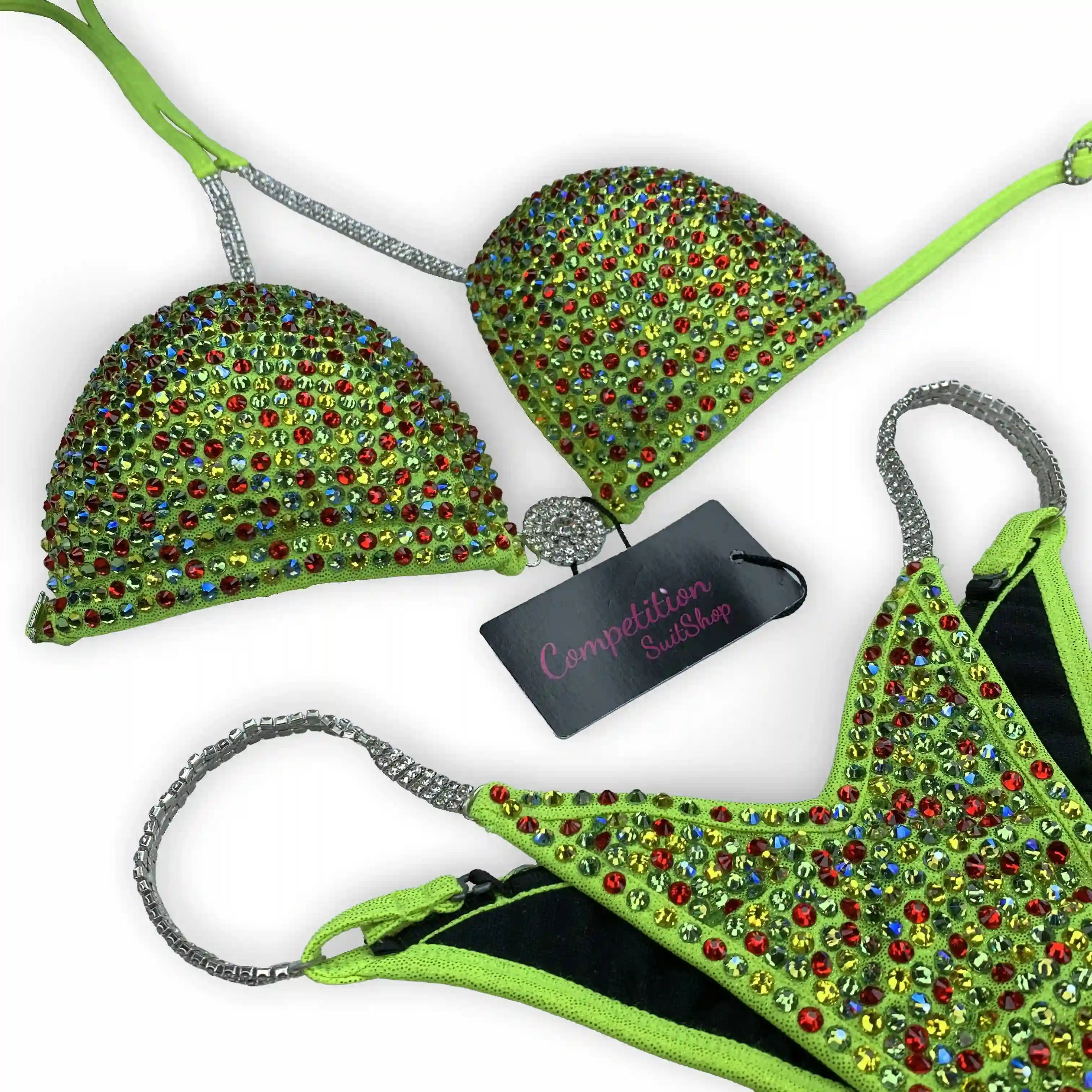 Lime Sorbet Bikini Competition Suit (BM151-54)