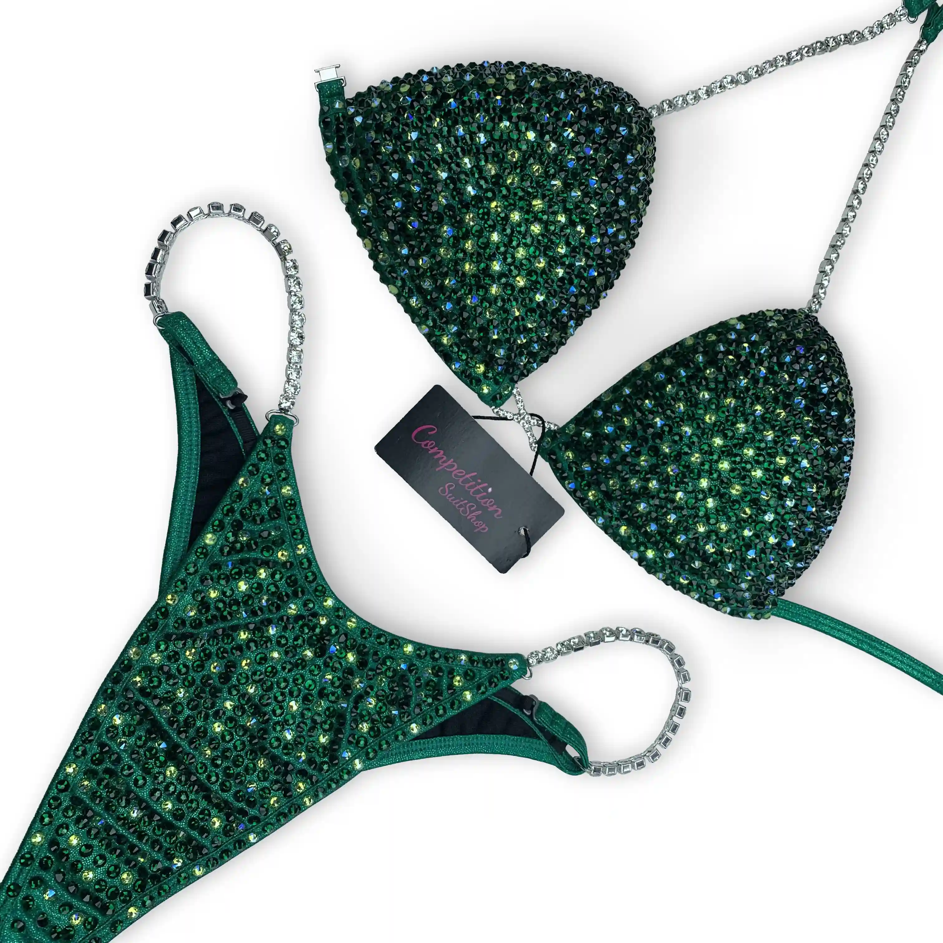 Green Delight Bikini Competition Suit (BM151-41)