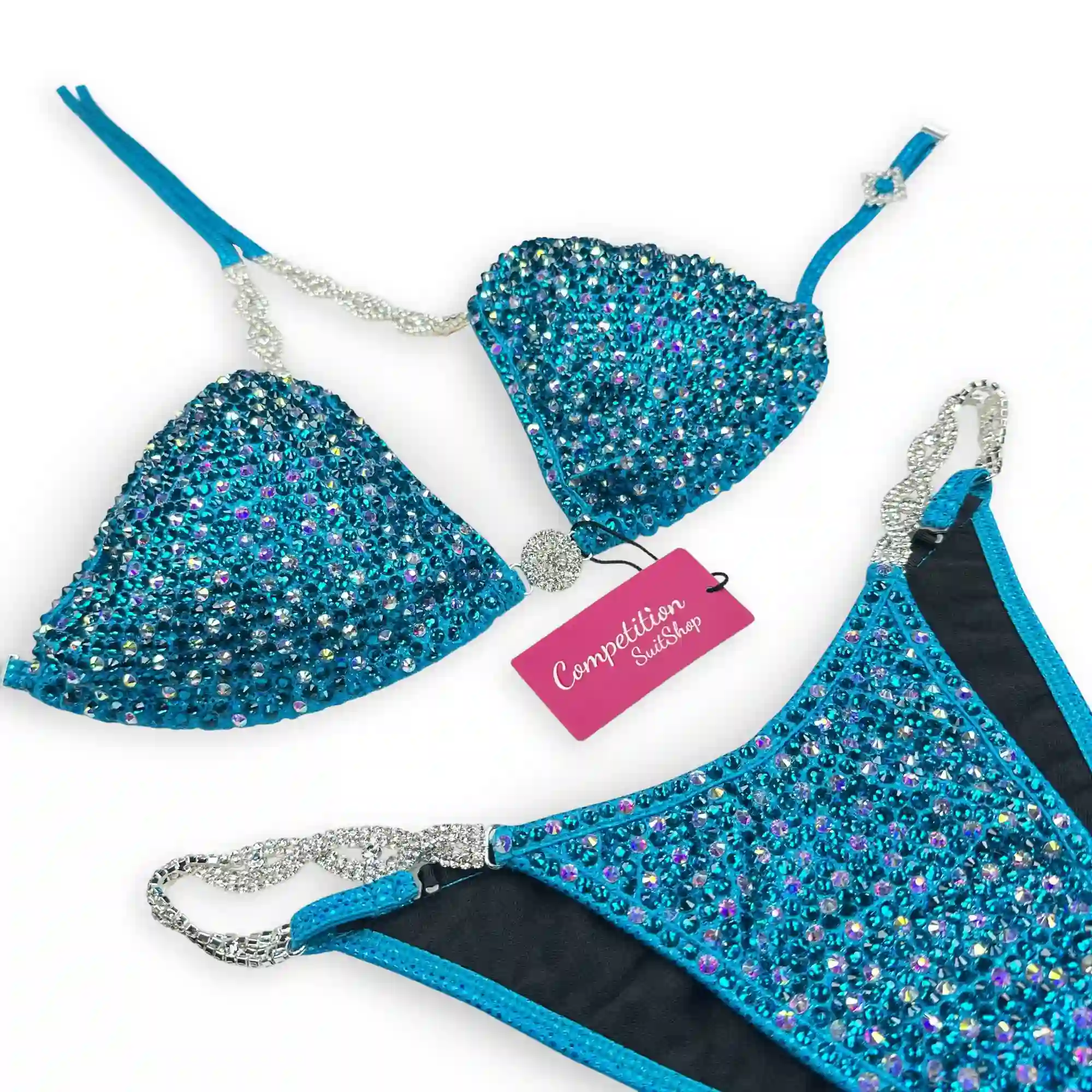 Blue Serenity Bikini Competition Suit BM151-49