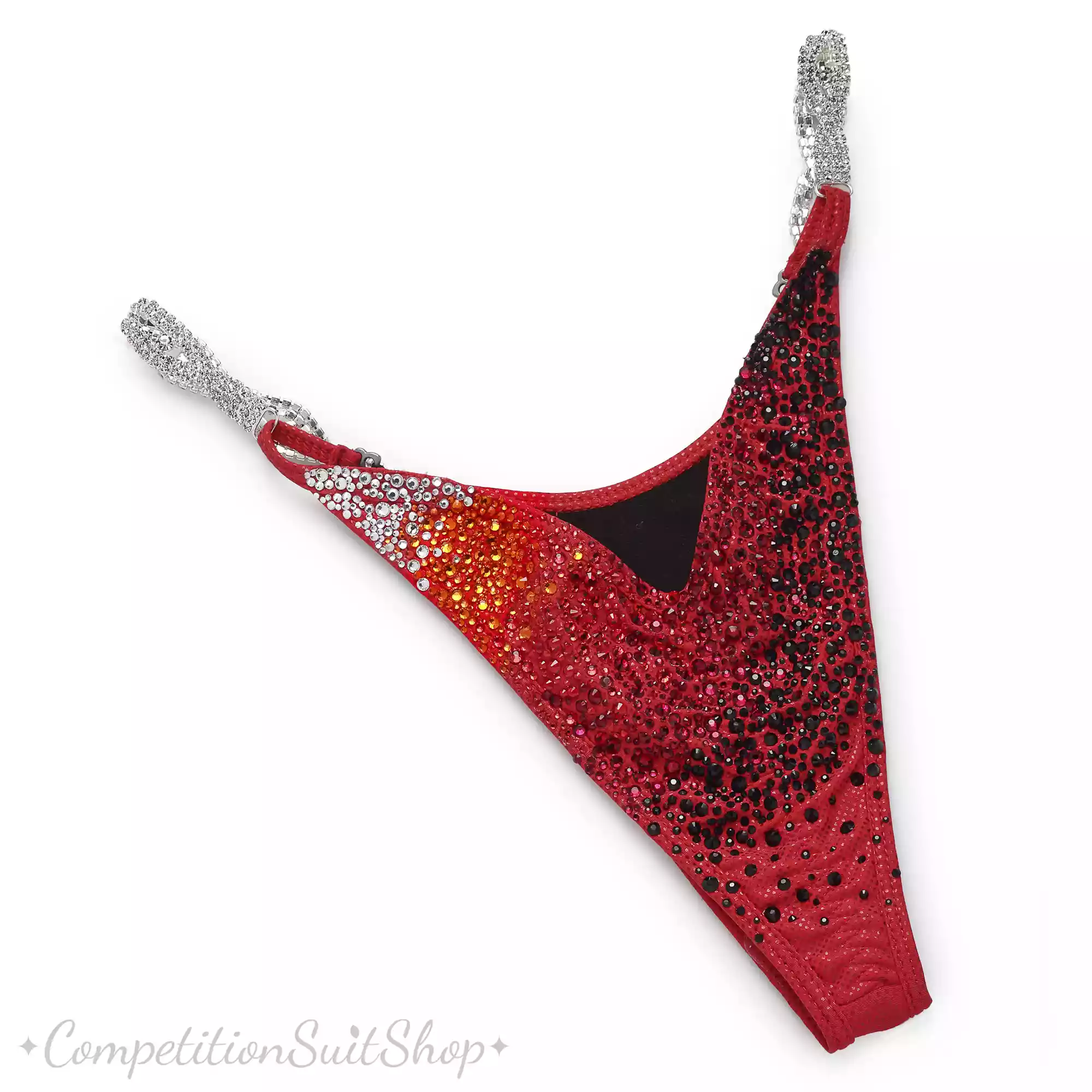 Red Blaze Bikini Competition Suit (B101)