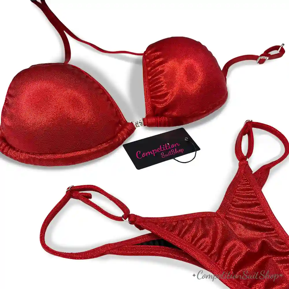 Blazing Red NY Practice Bikini