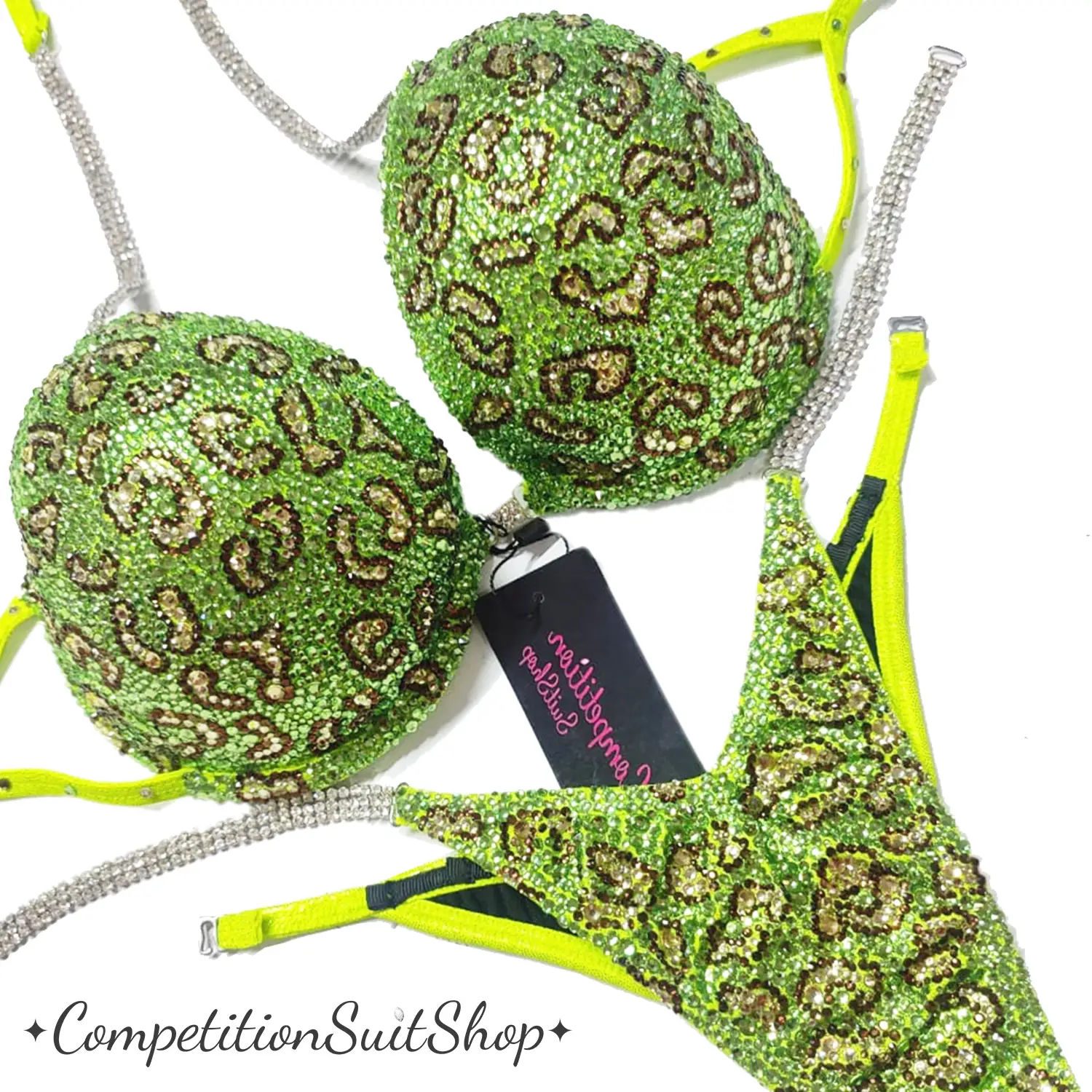 Fluorescent Soul Bikini Competition Suit (B139)