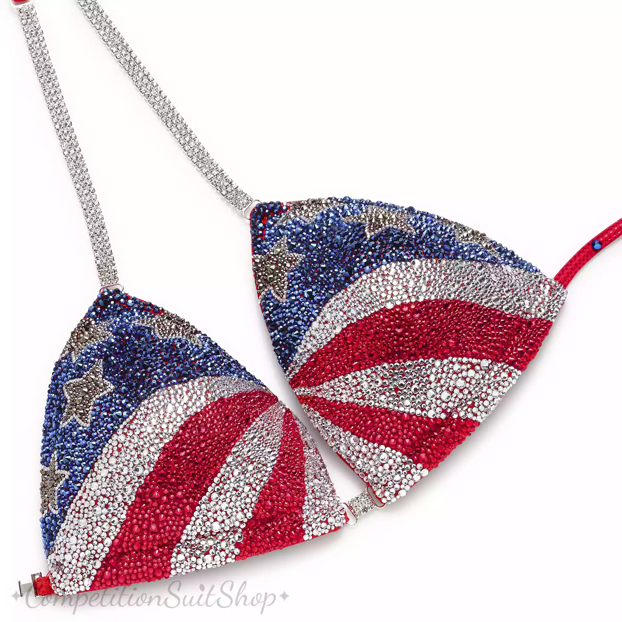 Stars And Stripes Bikini Competition Suit