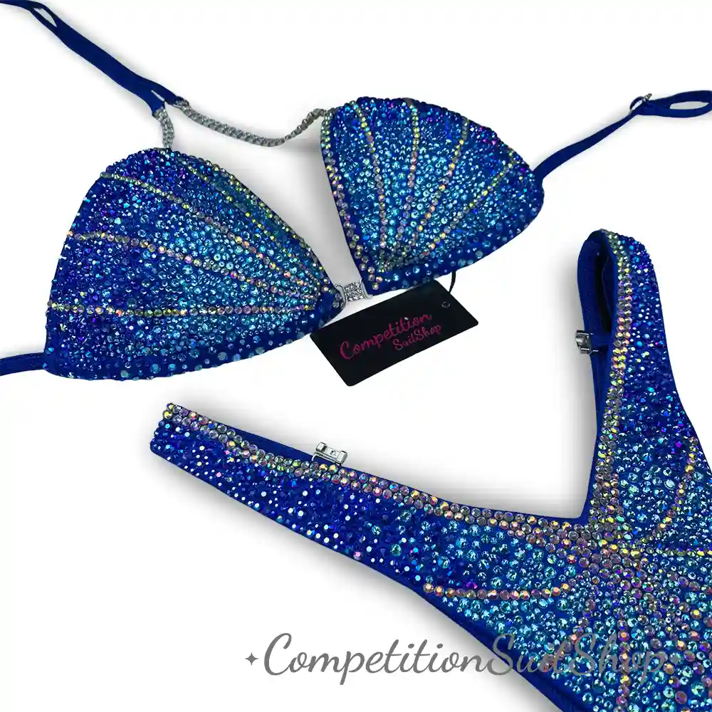 Blue Phoenix Figure Competition Suit (FS1020)