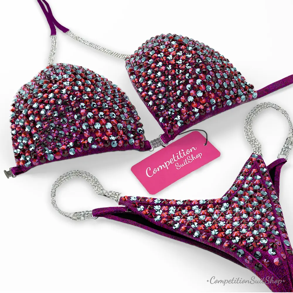 Ruby Rose Glint Bikini Competition Suit BM175-1