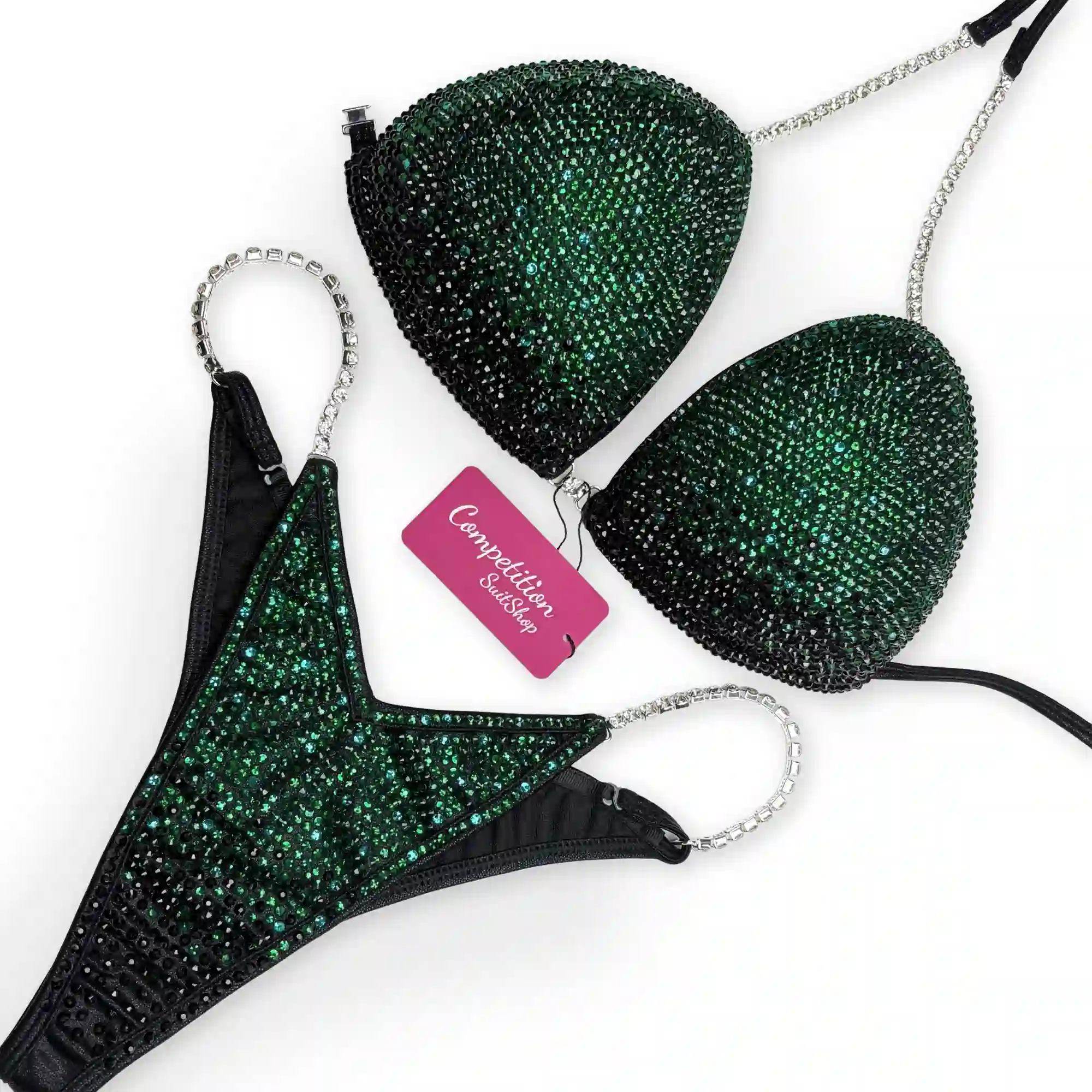 Malachite Eclipse Competition Bikini B244
