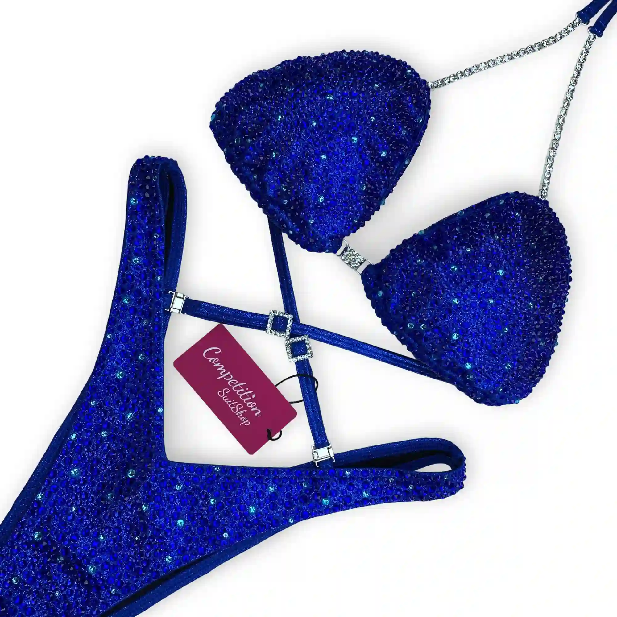 Nocturnal Azure Figure Competition Suit F1047