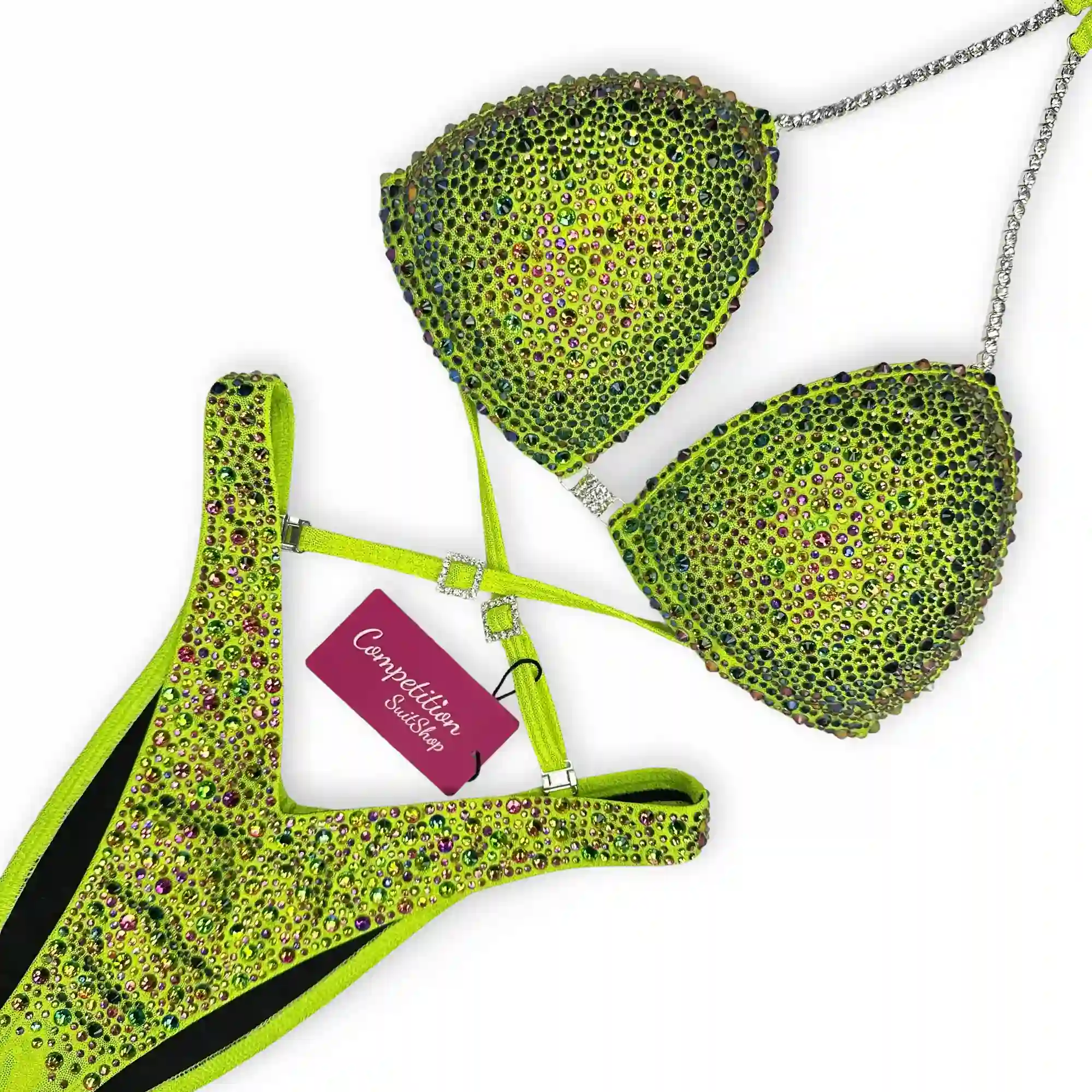 Mamba Green Figure Competition Suit F112