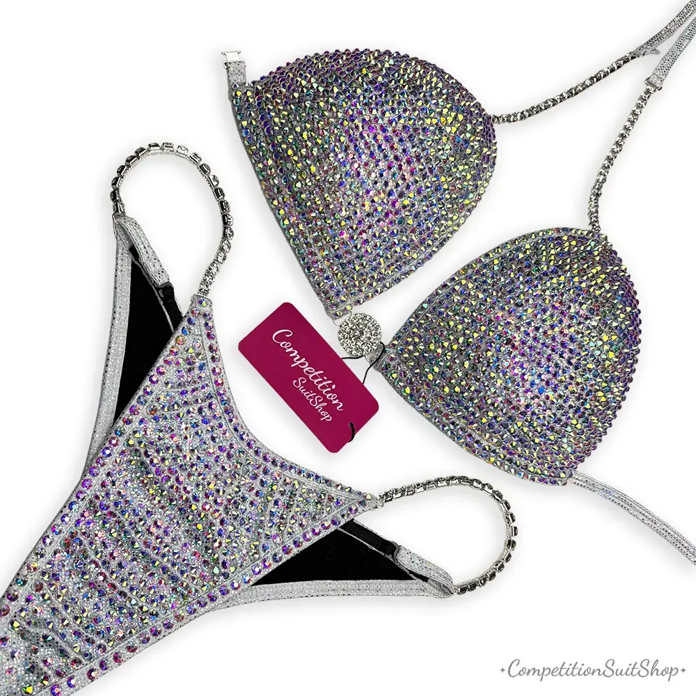 Iridescent Pearl Competition Bikini B251