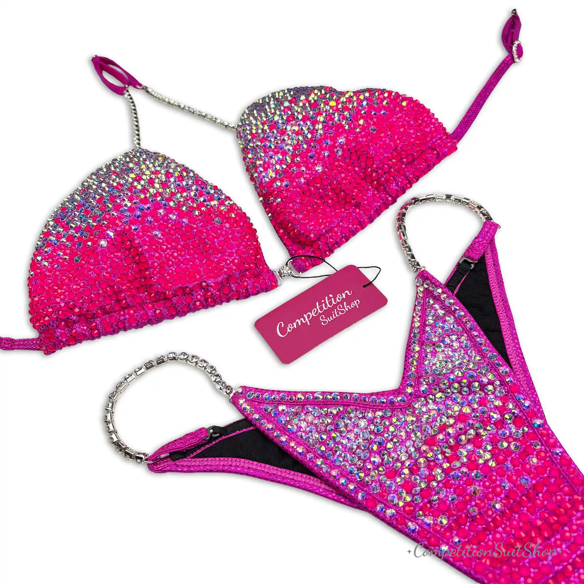 Pink Voltage Competition Bikini B257