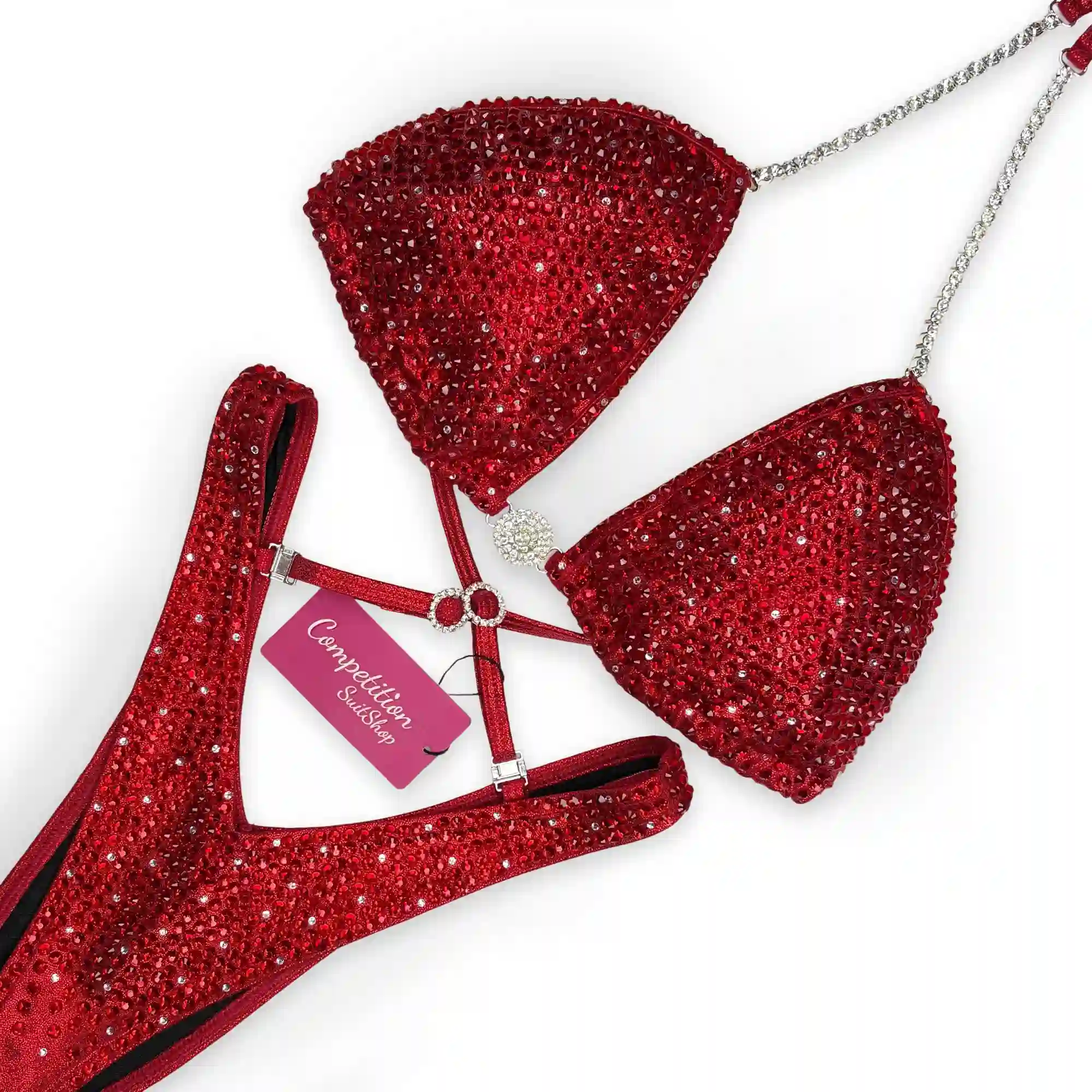Sparkling Crimson Blaze Figure Suit FM202-2