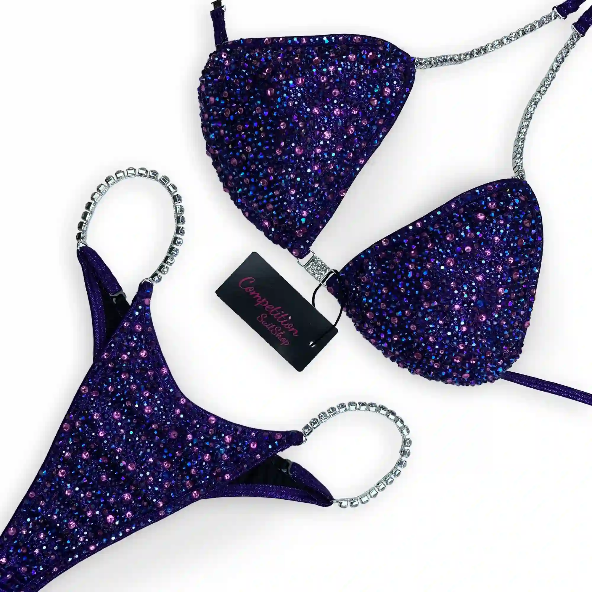 Mystic Amethyst Bikini Competiton Suit B204