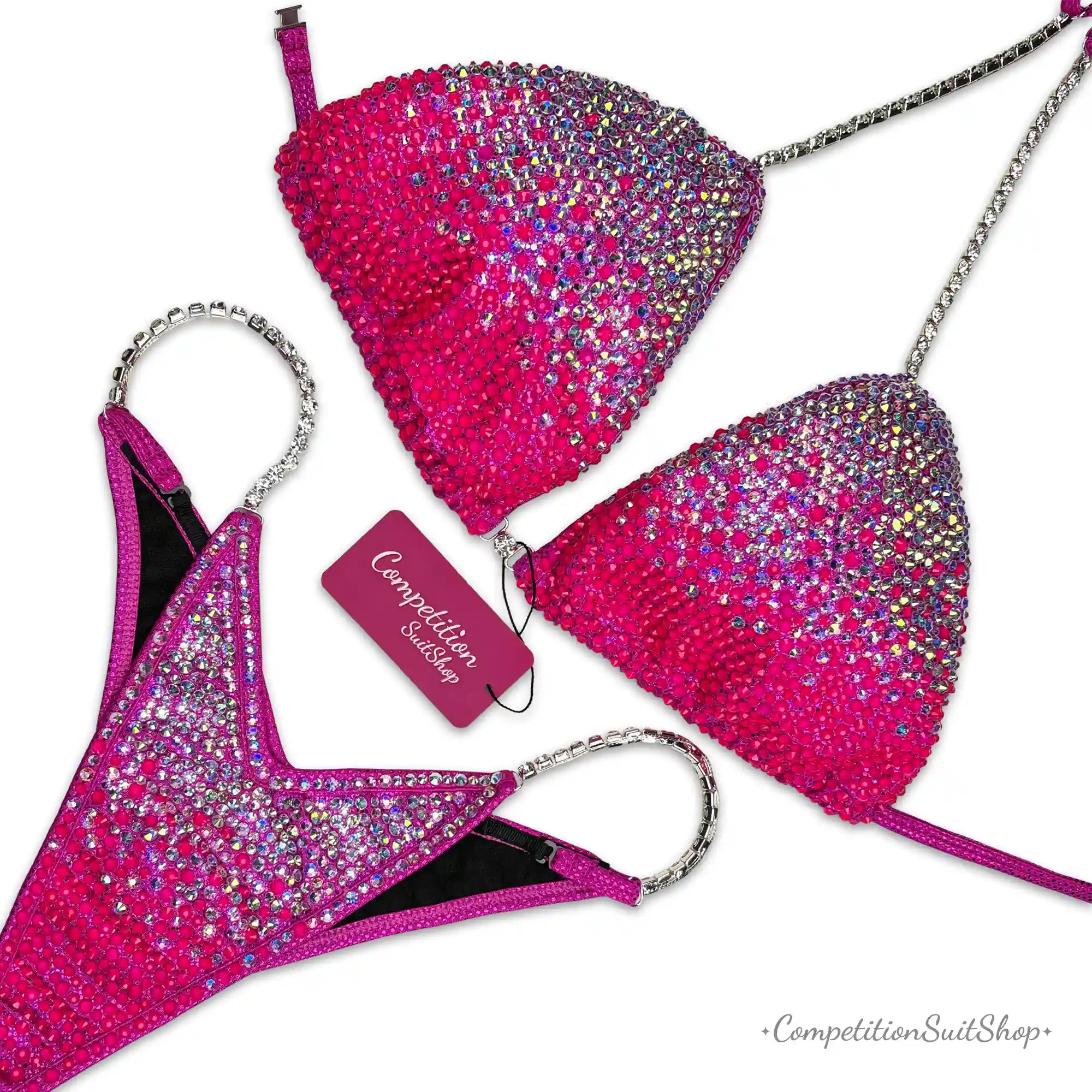 Pink Voltage Competition Bikini B257