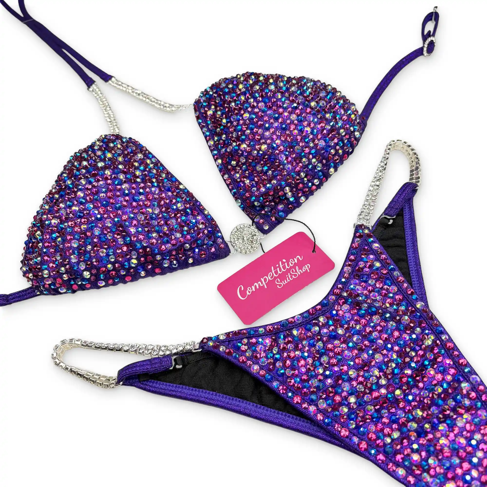 Violet Kaleido Competition Bikini B259