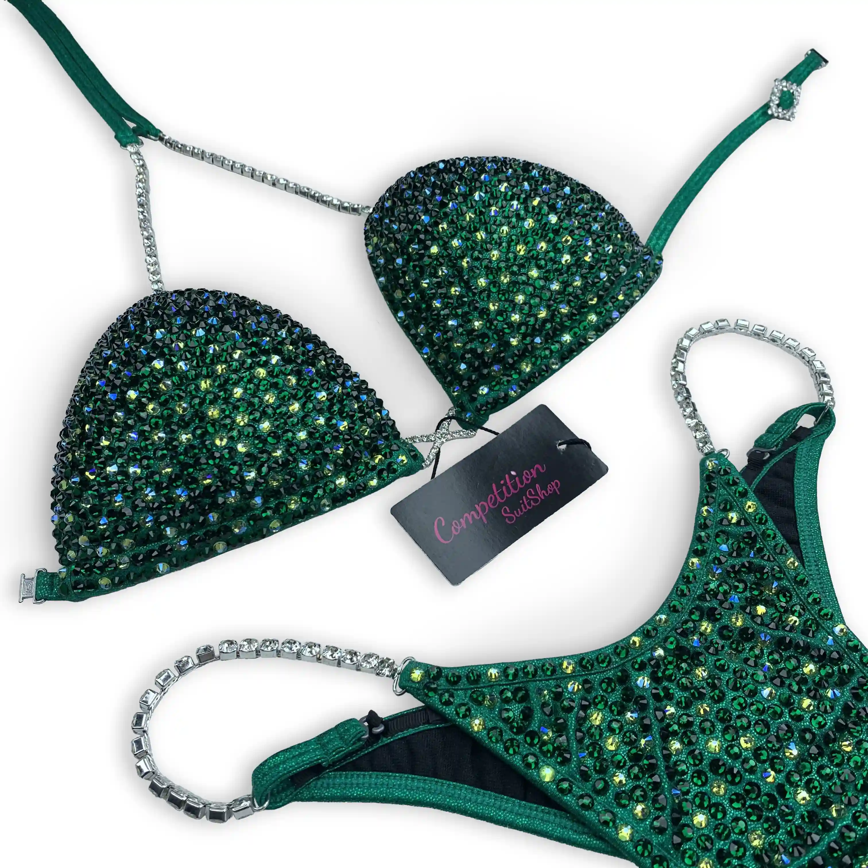 Green Delight Bikini Competition Suit (BM151-41)