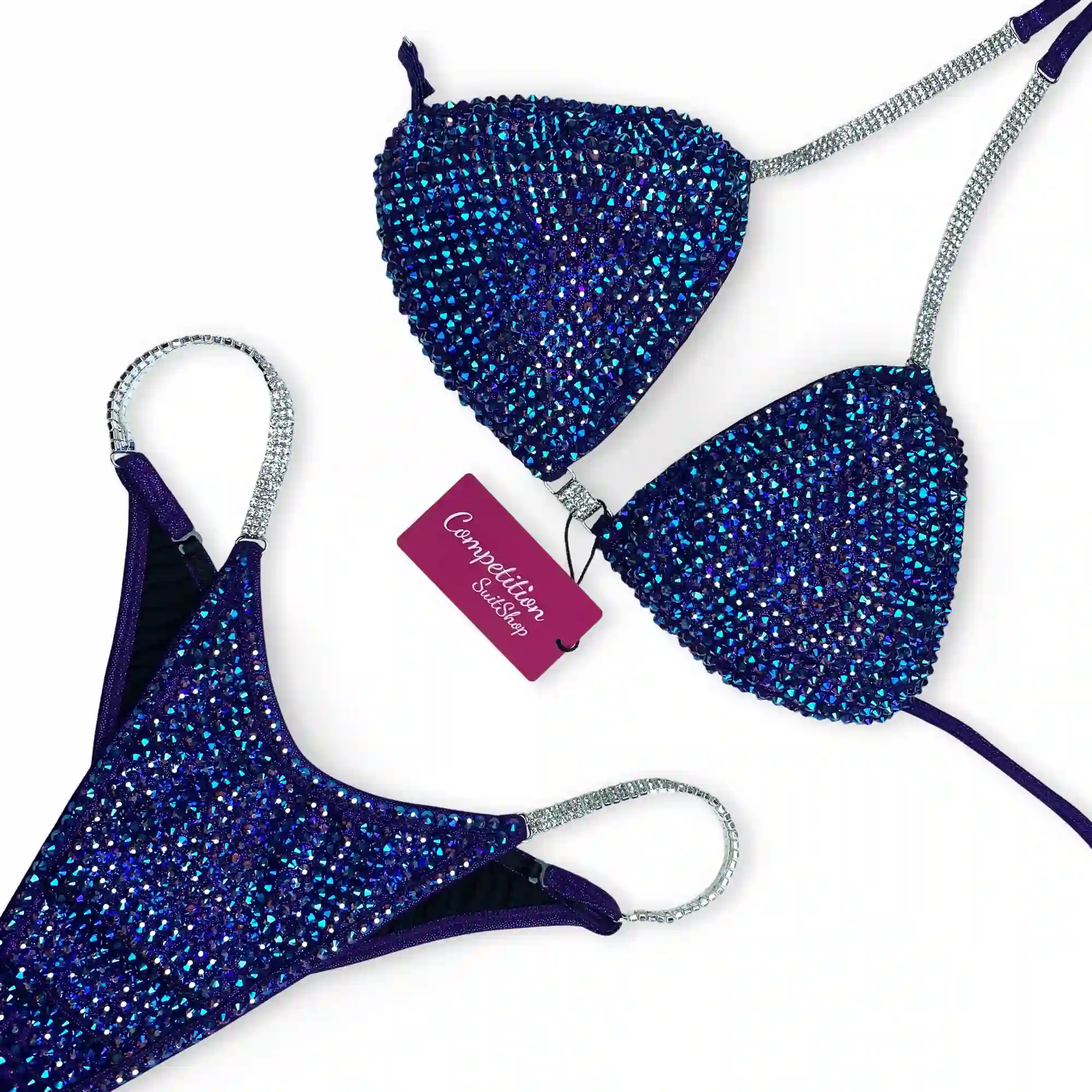 Purple Dreamscapes Wellness Competition Suit (BM151-50W)