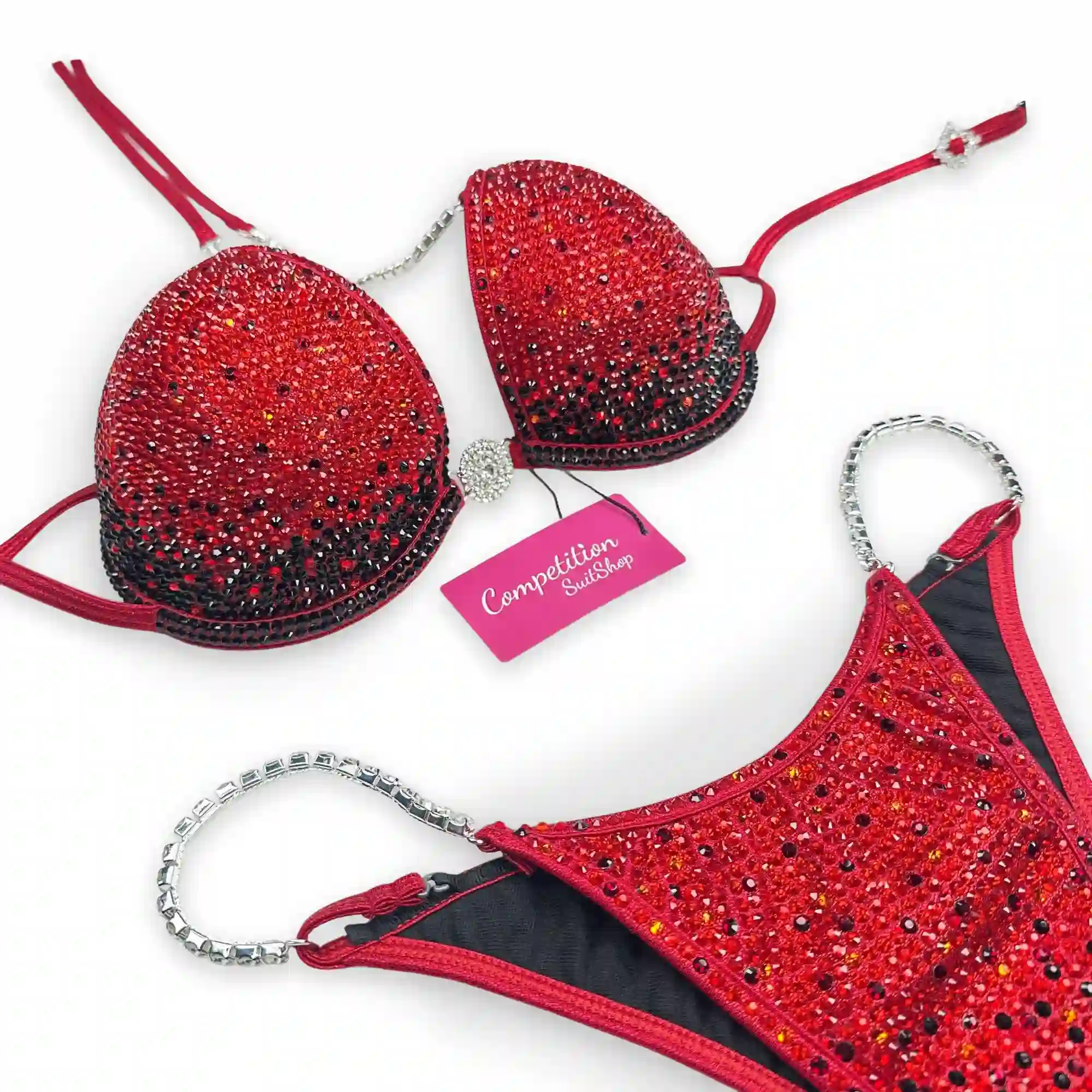 Crimson Blaze Wellness Competition Suit BM197-3W