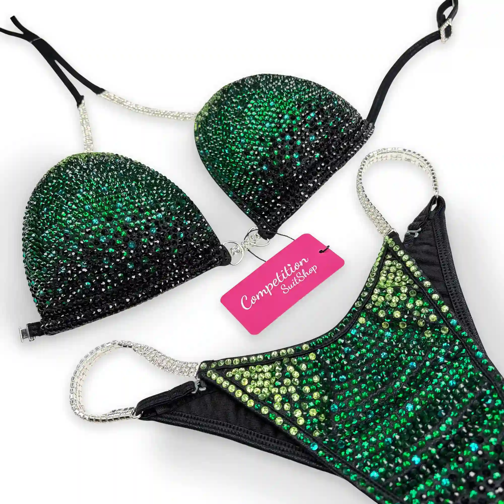 Emerald Eclipse Competition Bikini B225