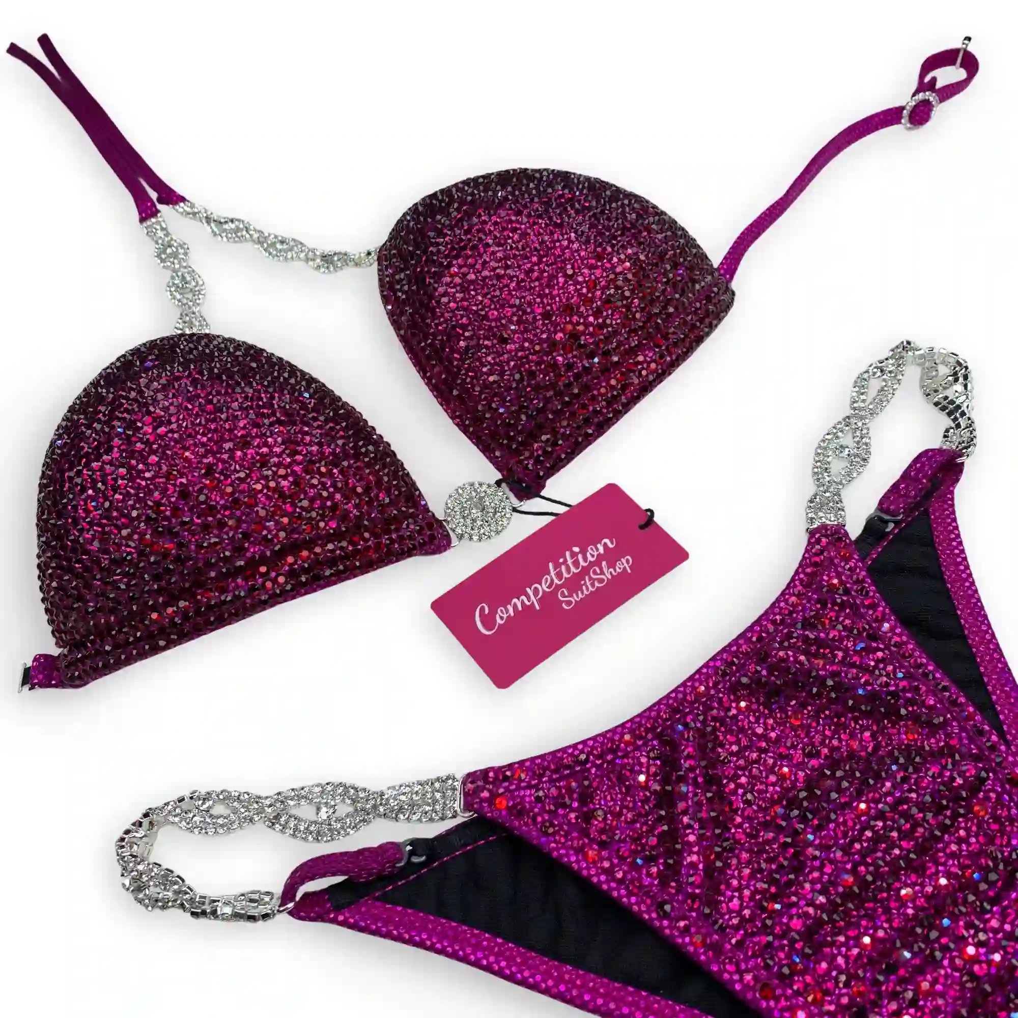 Magenta Blaze Wellness Competition Suit BM197-7W