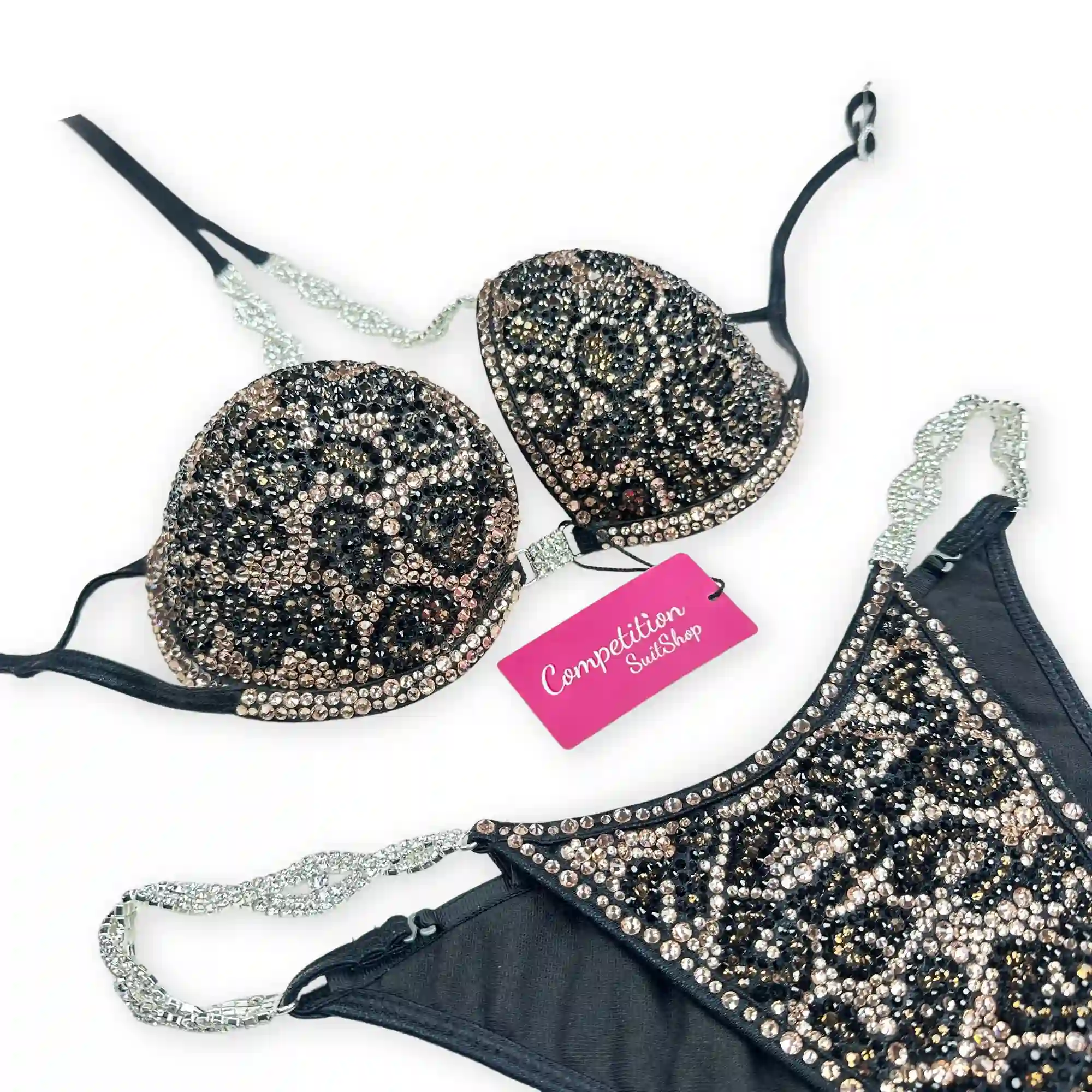 The Cheetah Bikini Competition Suit (B116)