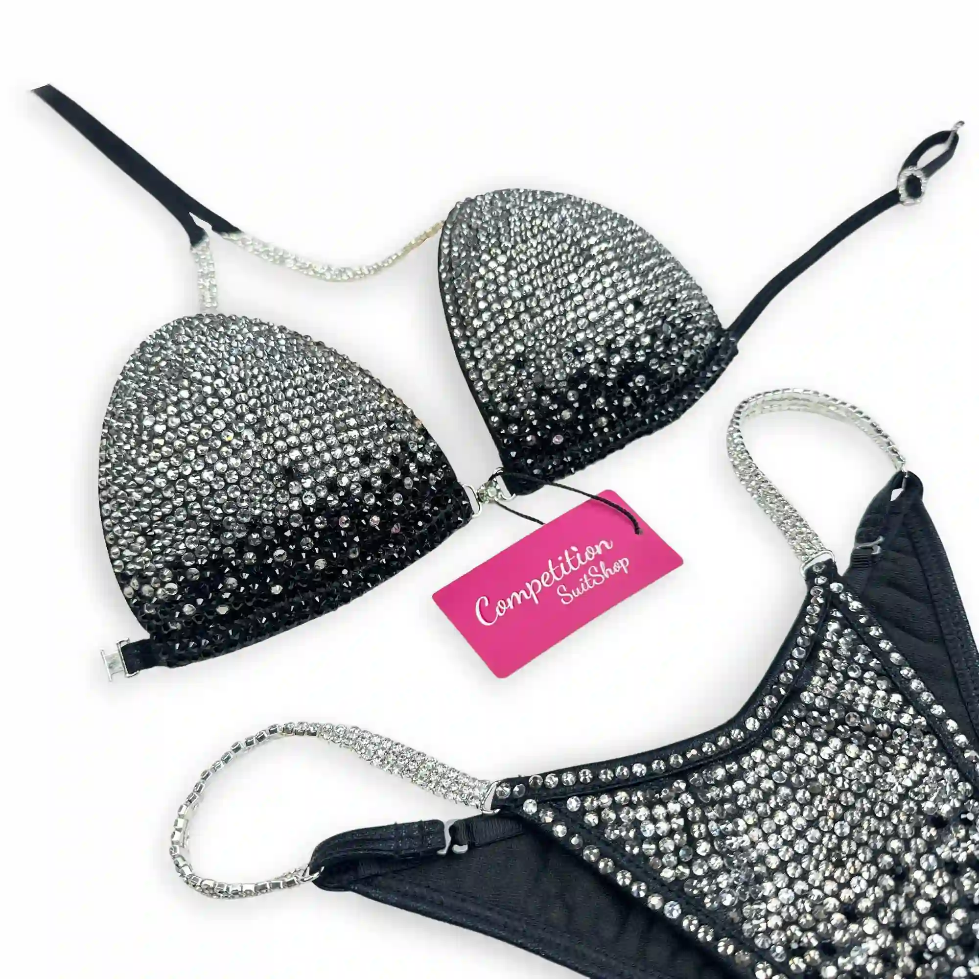 Starry Black Stage Bikini BM197-6