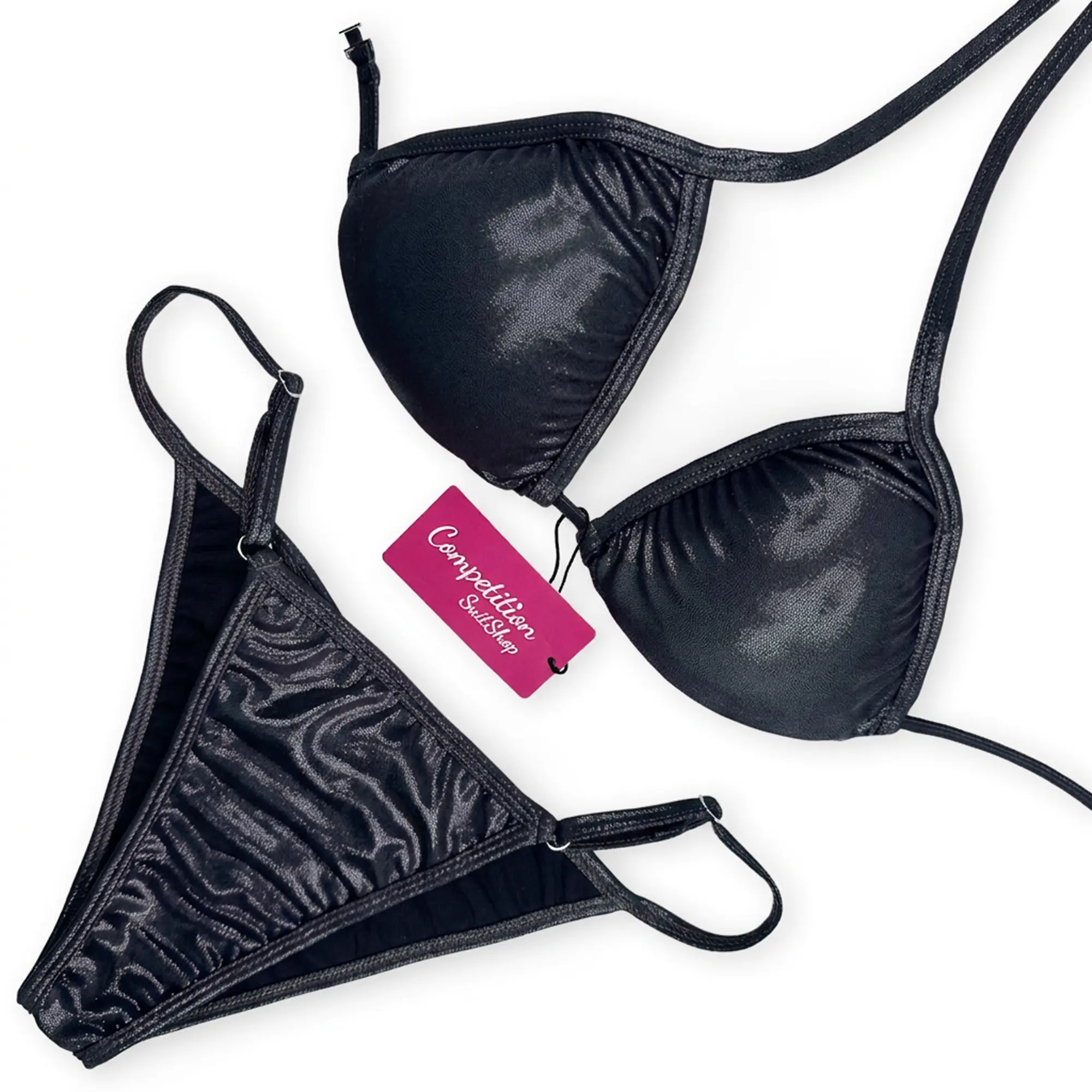 Black Fit Model Division Suit