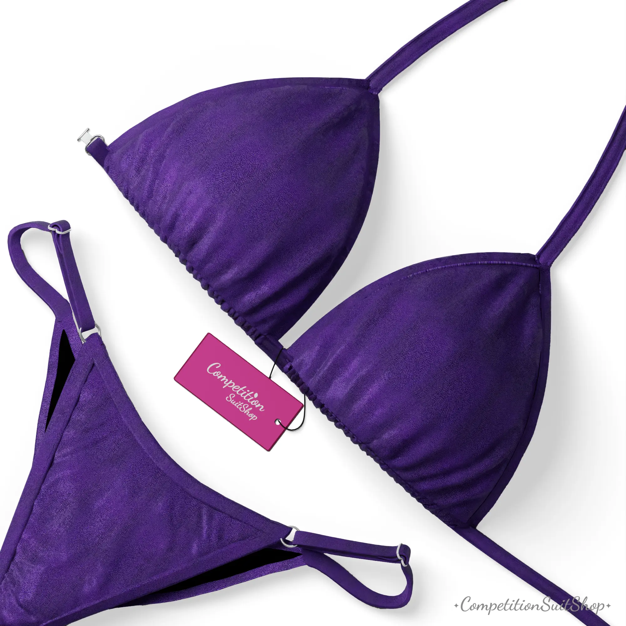 Purple Fit Model Division Suit