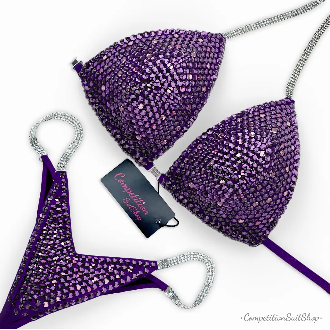 Starry Purple Stage Bikini BM197-4