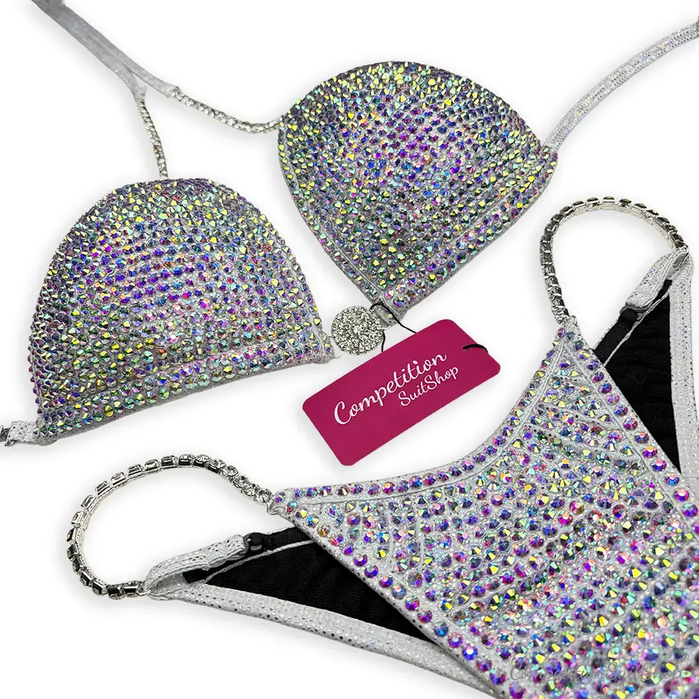 Iridescent Pearl Competition Bikini B251