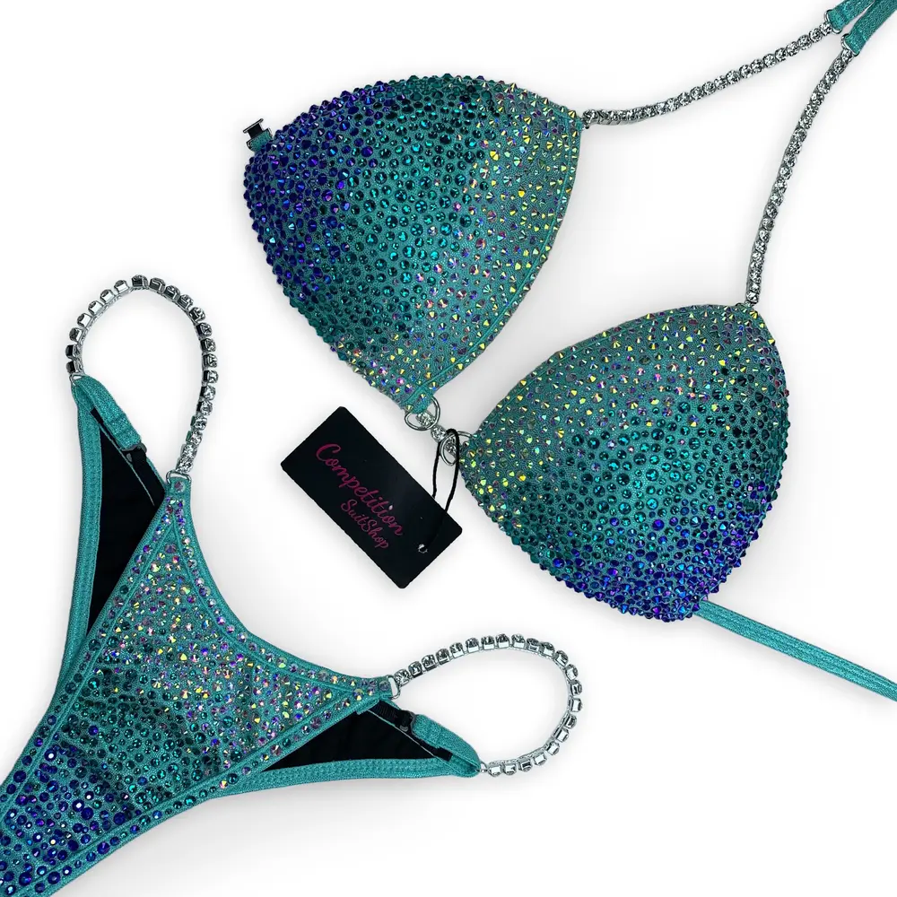 Aqua Radiance Wellness Competition Suit B201W