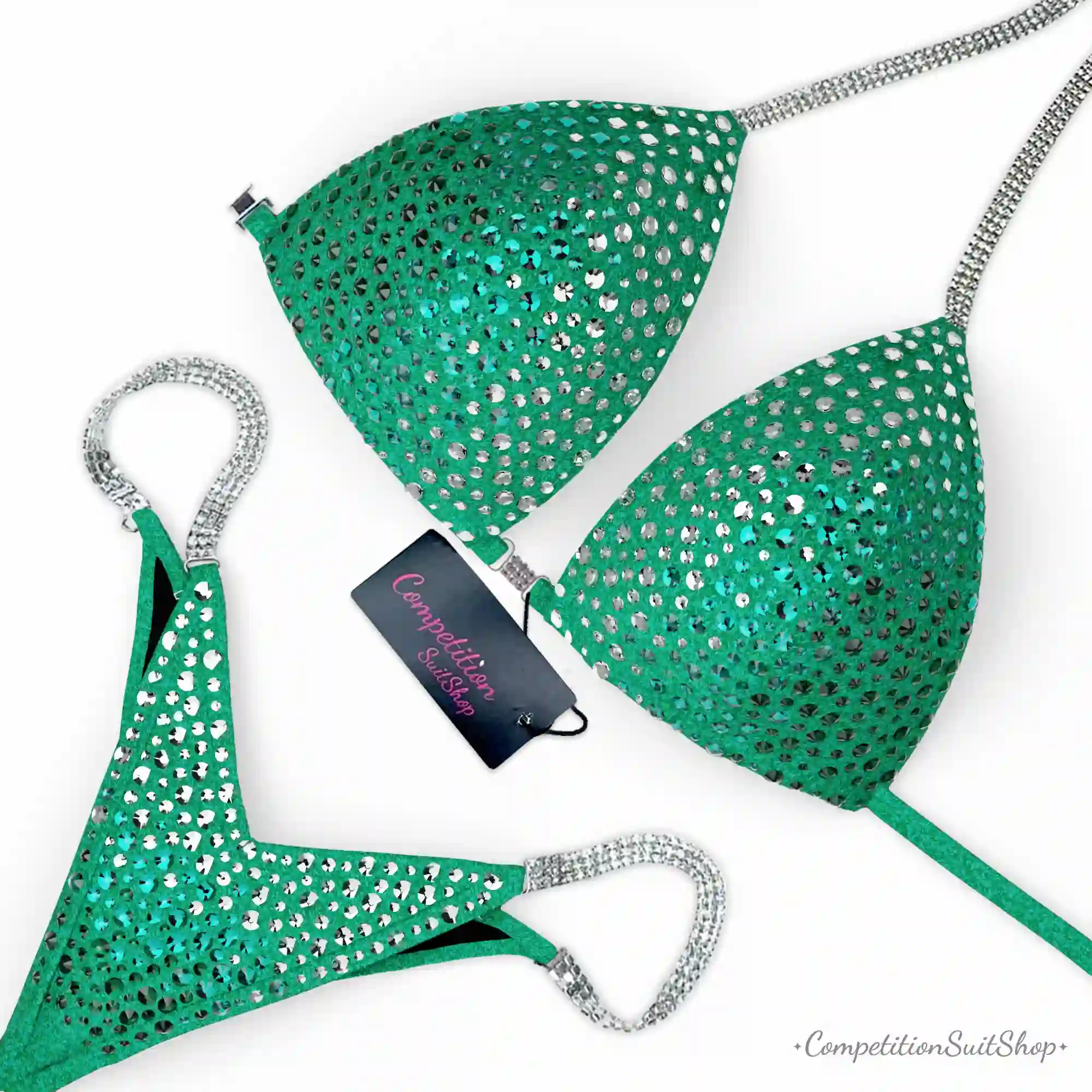Emerald Radiance Wellness Competition Suit BM201-12W