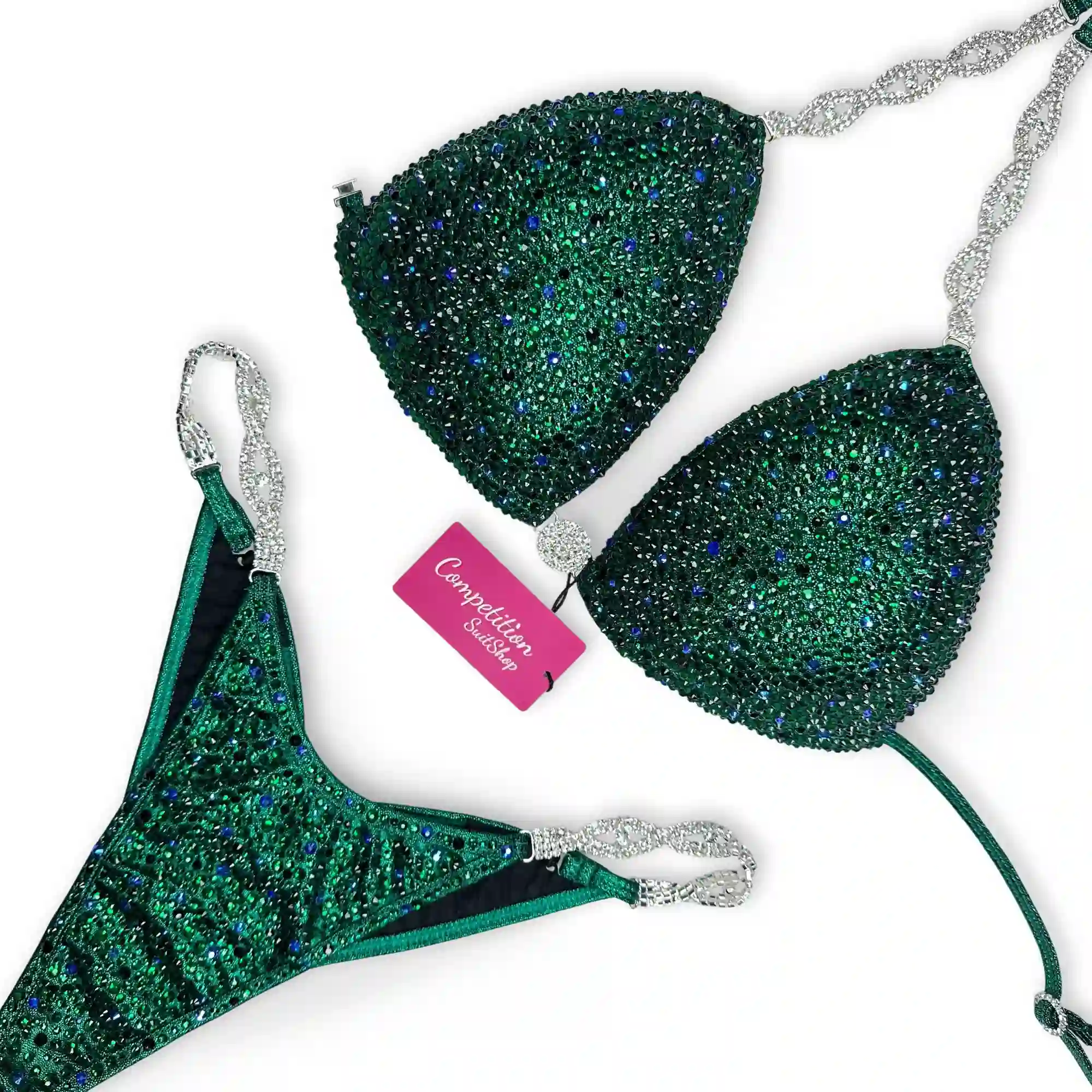 Emerald Goddess Stage Competition Bikini B221