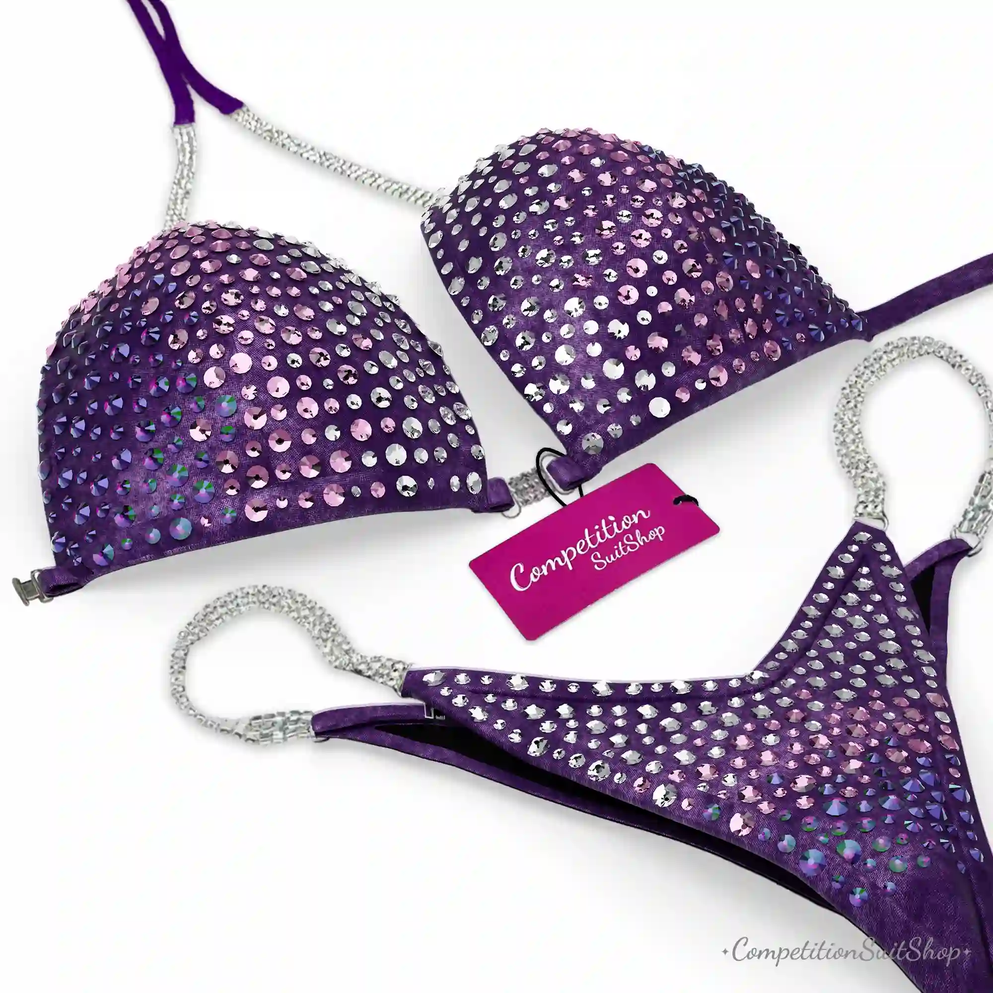 Purple Velvet Radiance Stage Bikini BM201-15