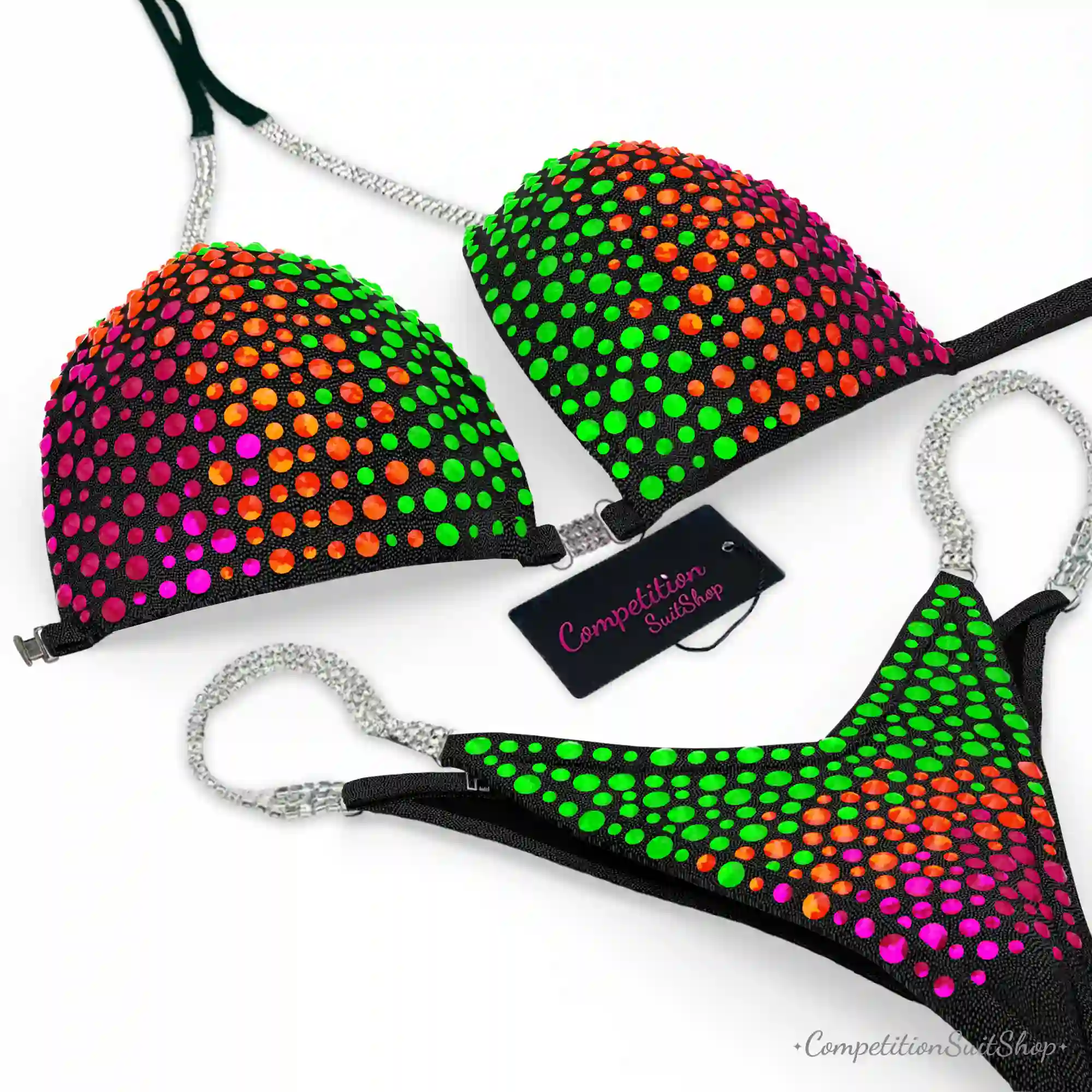 Neon Radiance Competition Bikini BM201-1