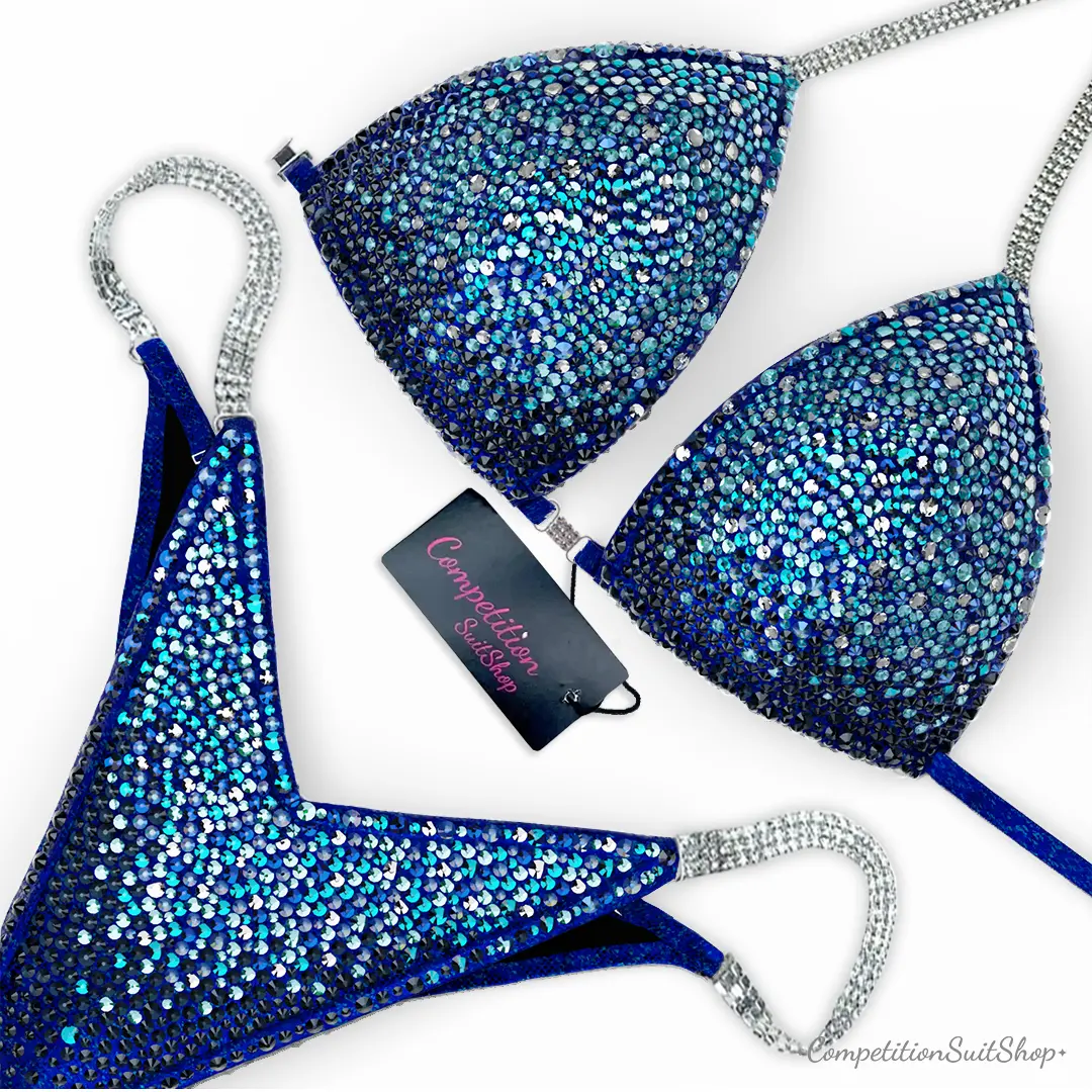 Azure Tide Tessera Wellness Competition Bikini BM240-1W