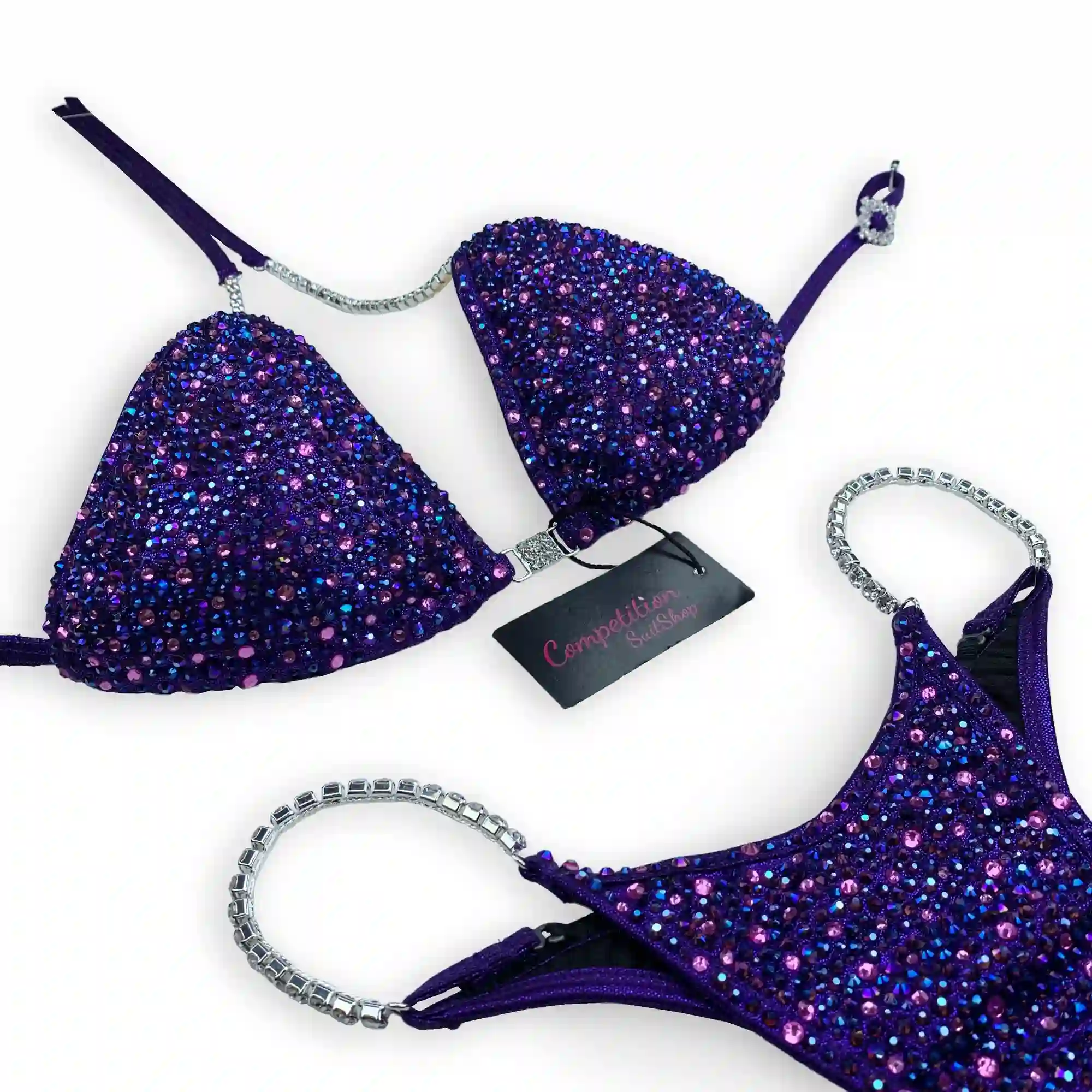 Mystic Amethyst Bikini Competiton Suit B204