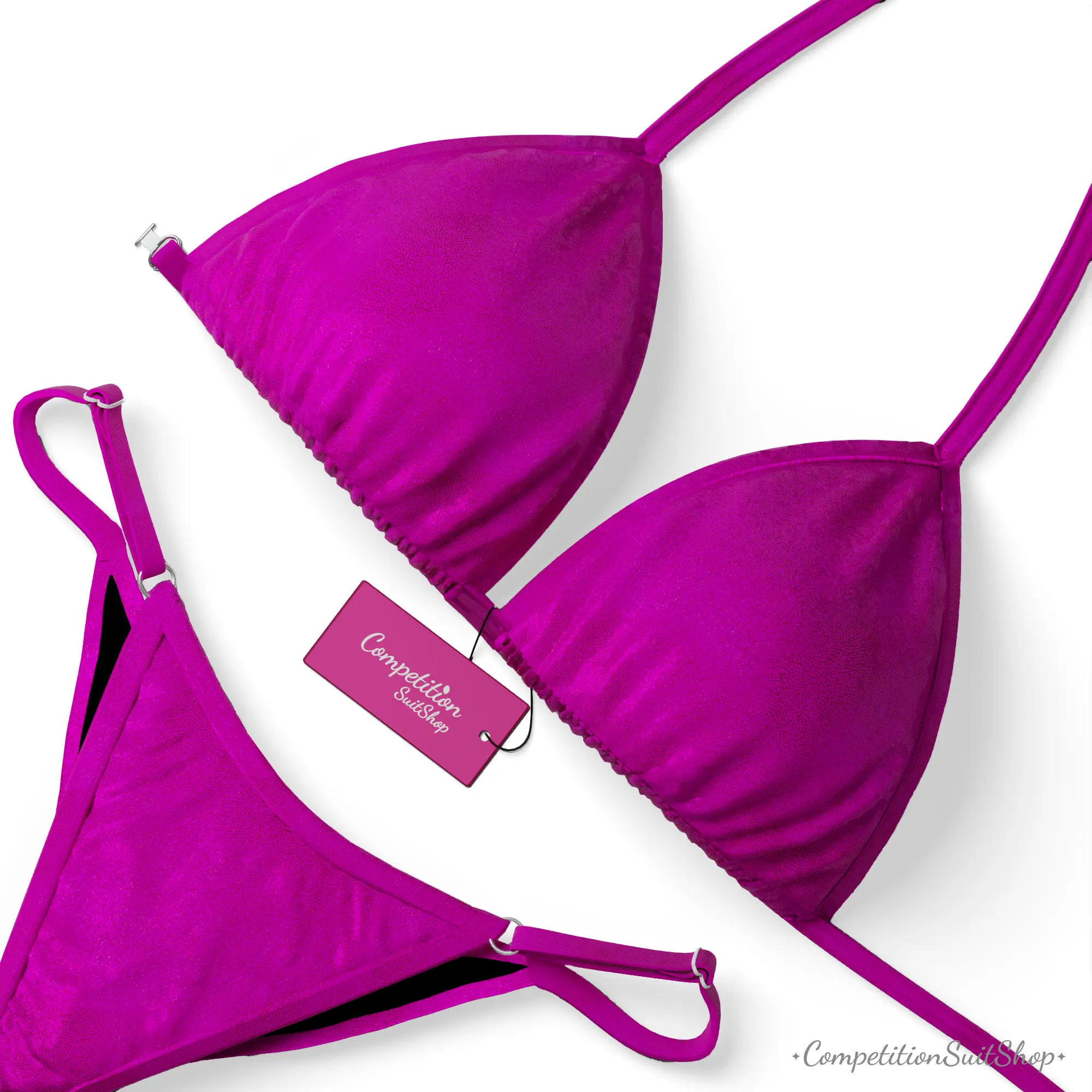 Fuchsia Fit Model Division Suit