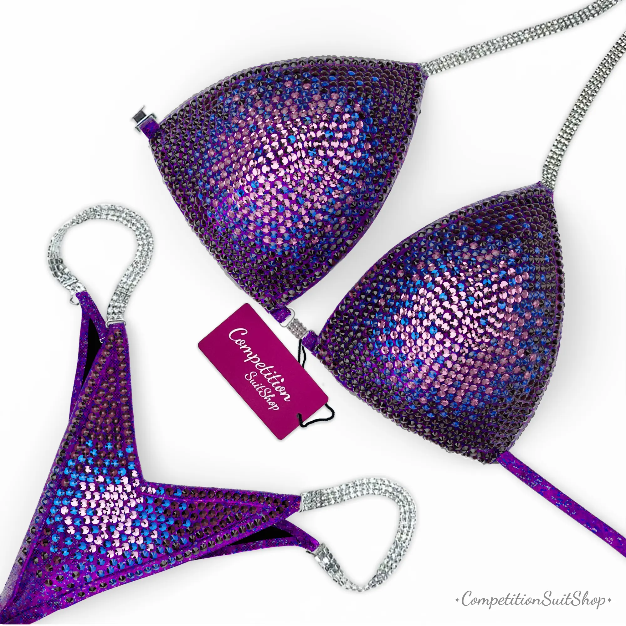 Amethyst Berry Competition Suit BM209-6