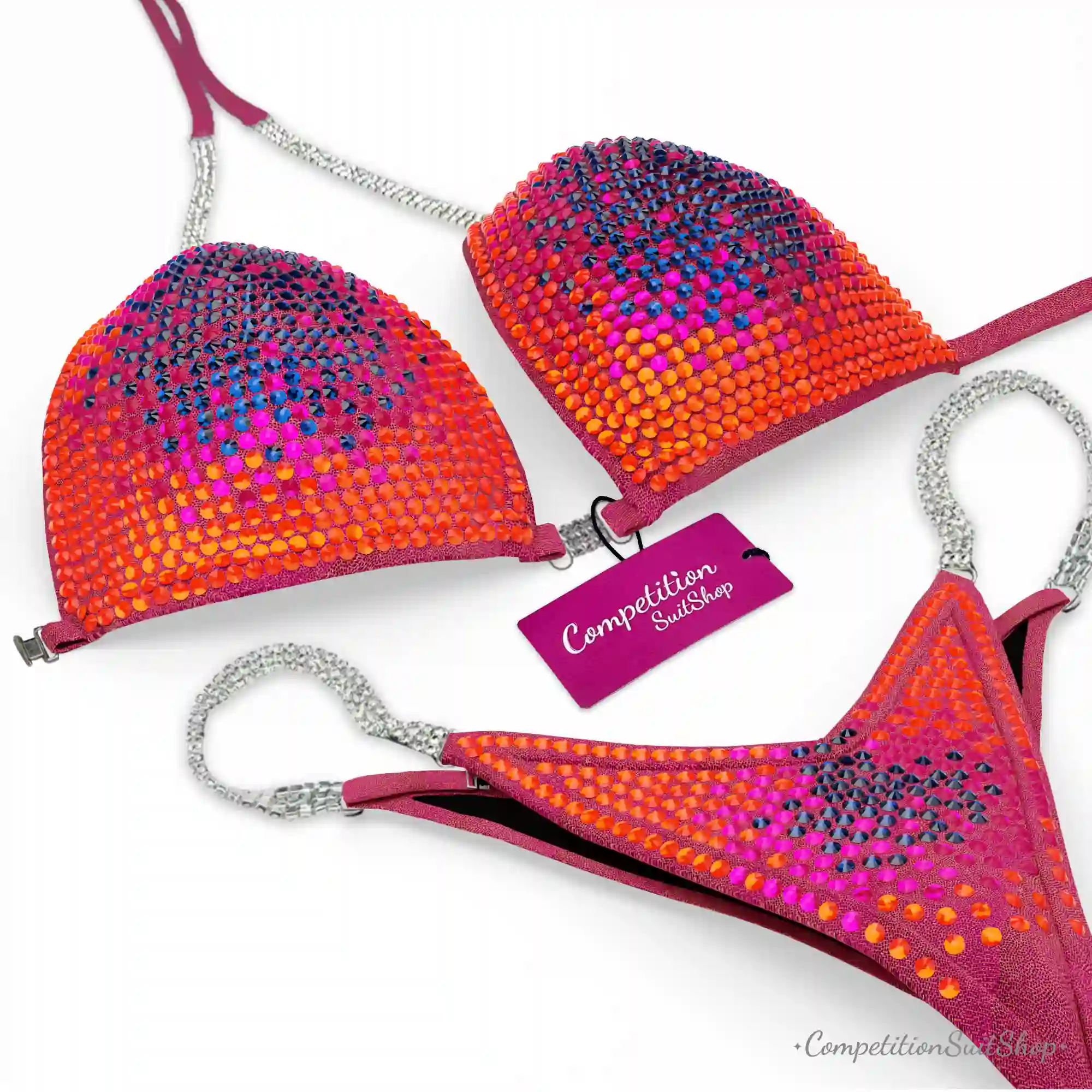 Sapphire Ember Wellness Competition Suit BM209-7W