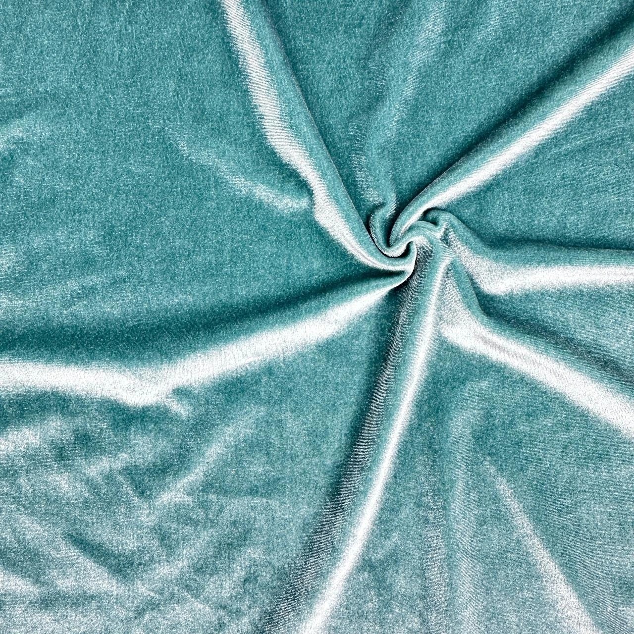 Teal Green Velvet