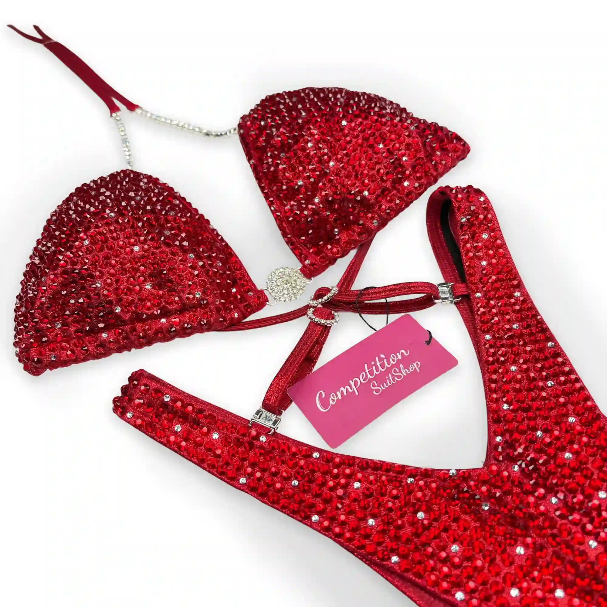 Sparkling Crimson Blaze Figure Suit FM202-2