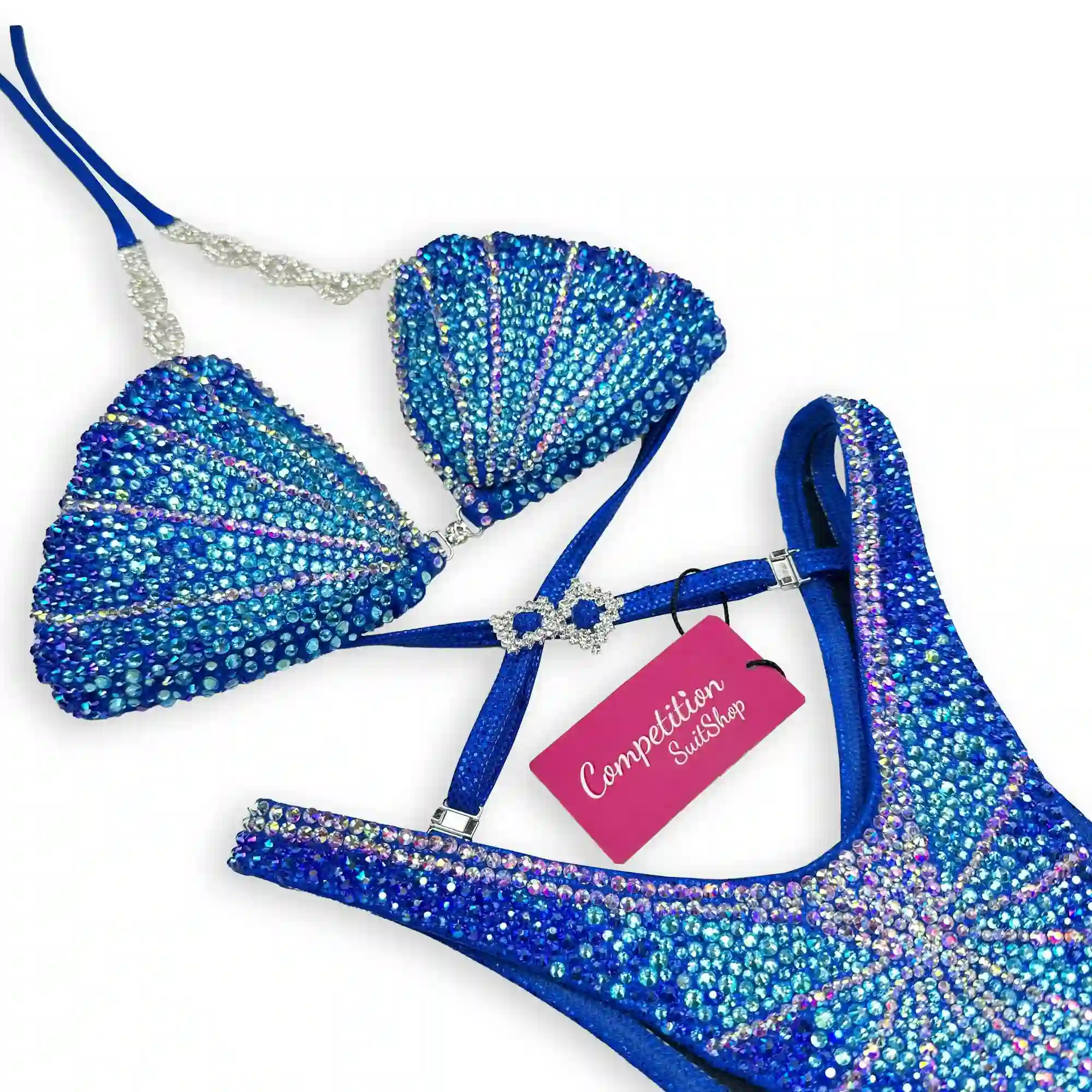 Blue Phoenix Figure Competition Suit F1020