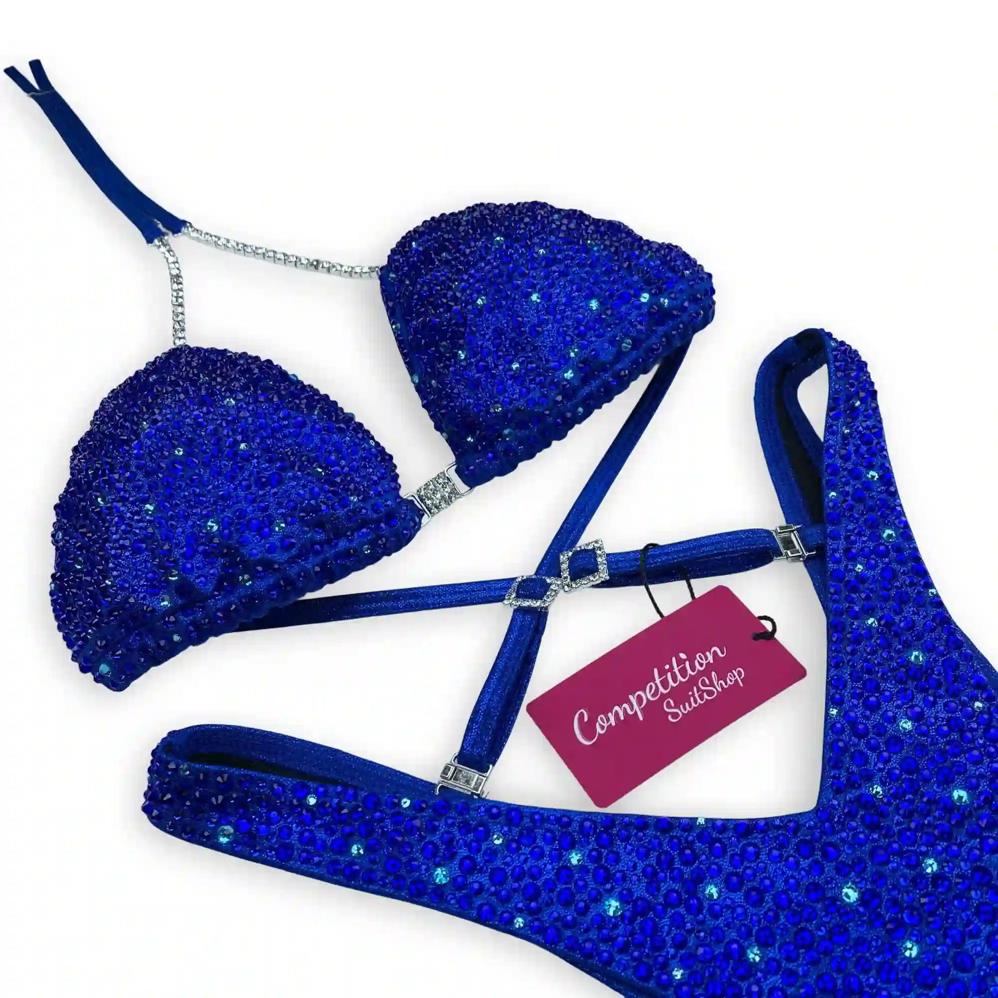 Nocturnal Azure Figure Competition Suit F1047