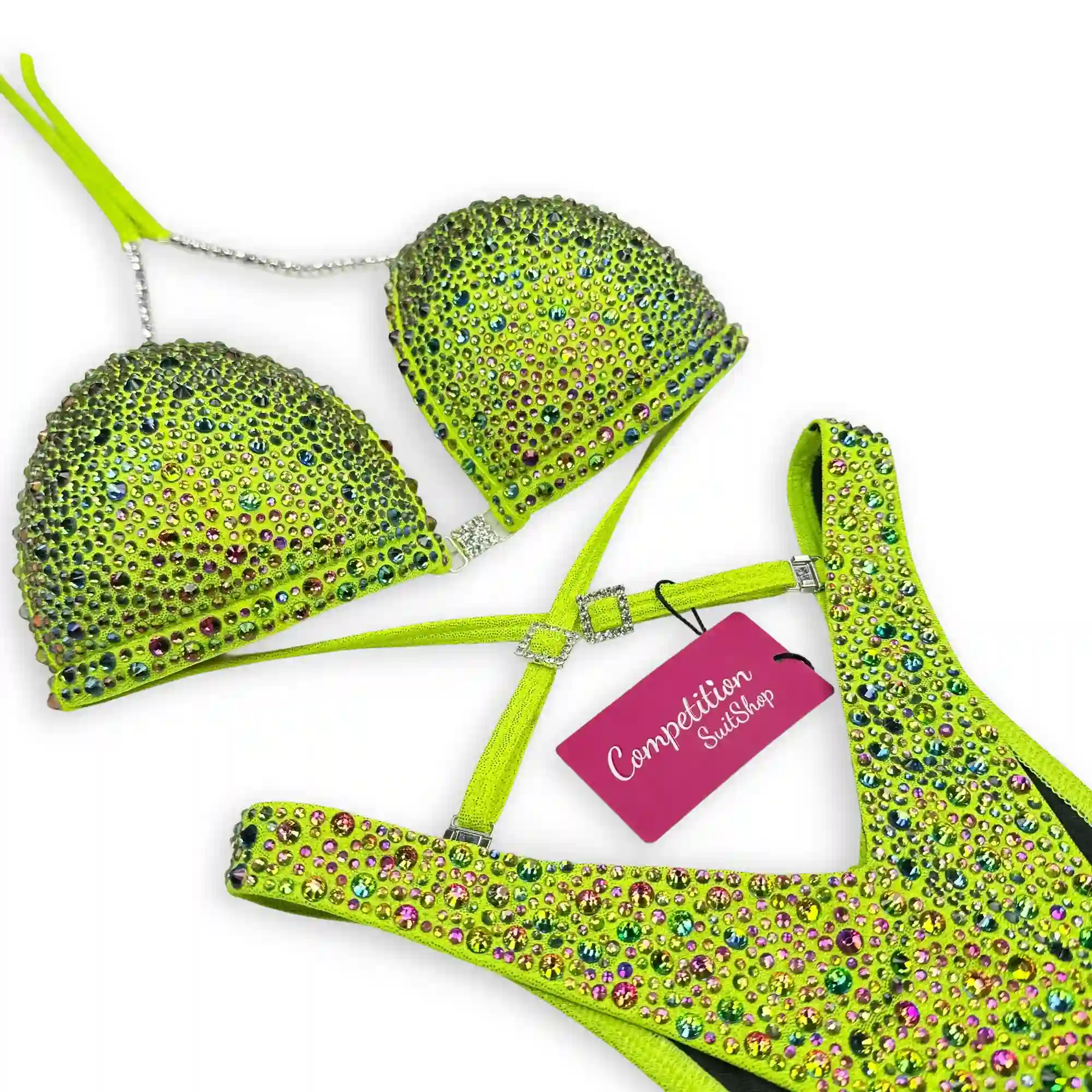Mamba Green Figure Competition Suit F112