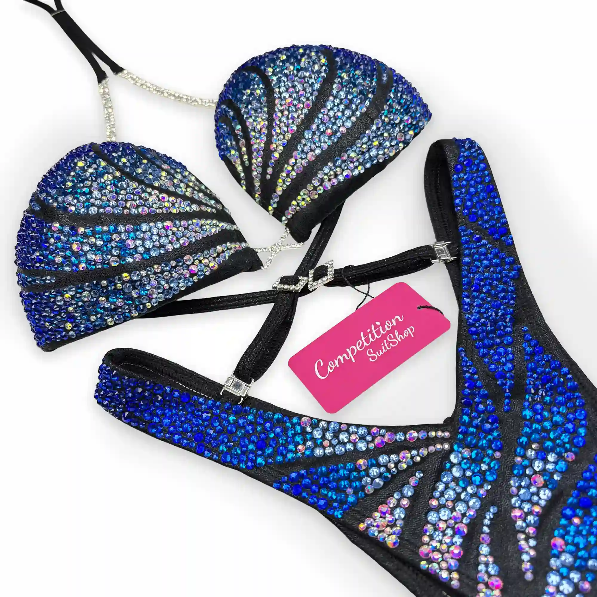 Sapphire Cascade Figure Suit F1062