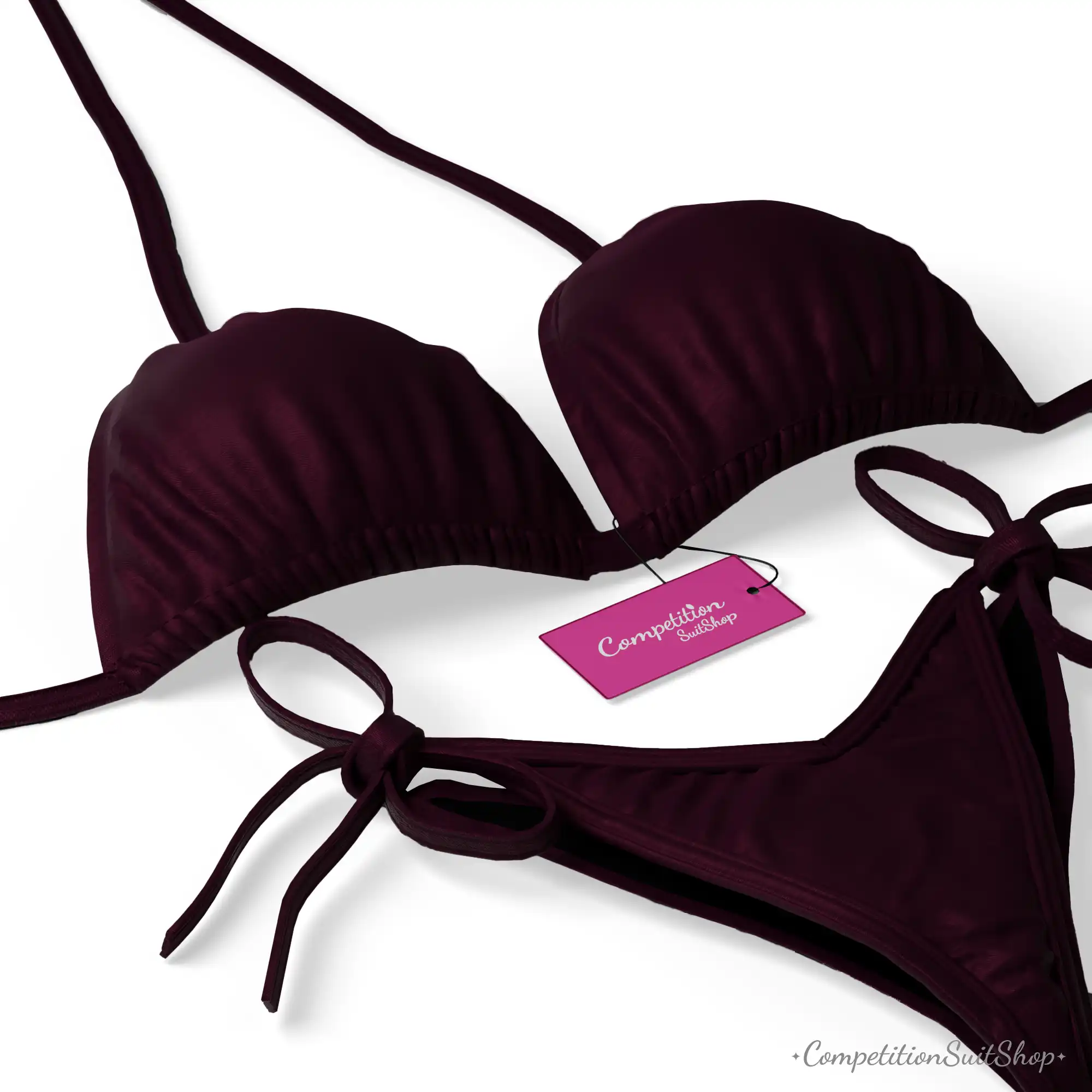 Maroon Velvet Posing Suit