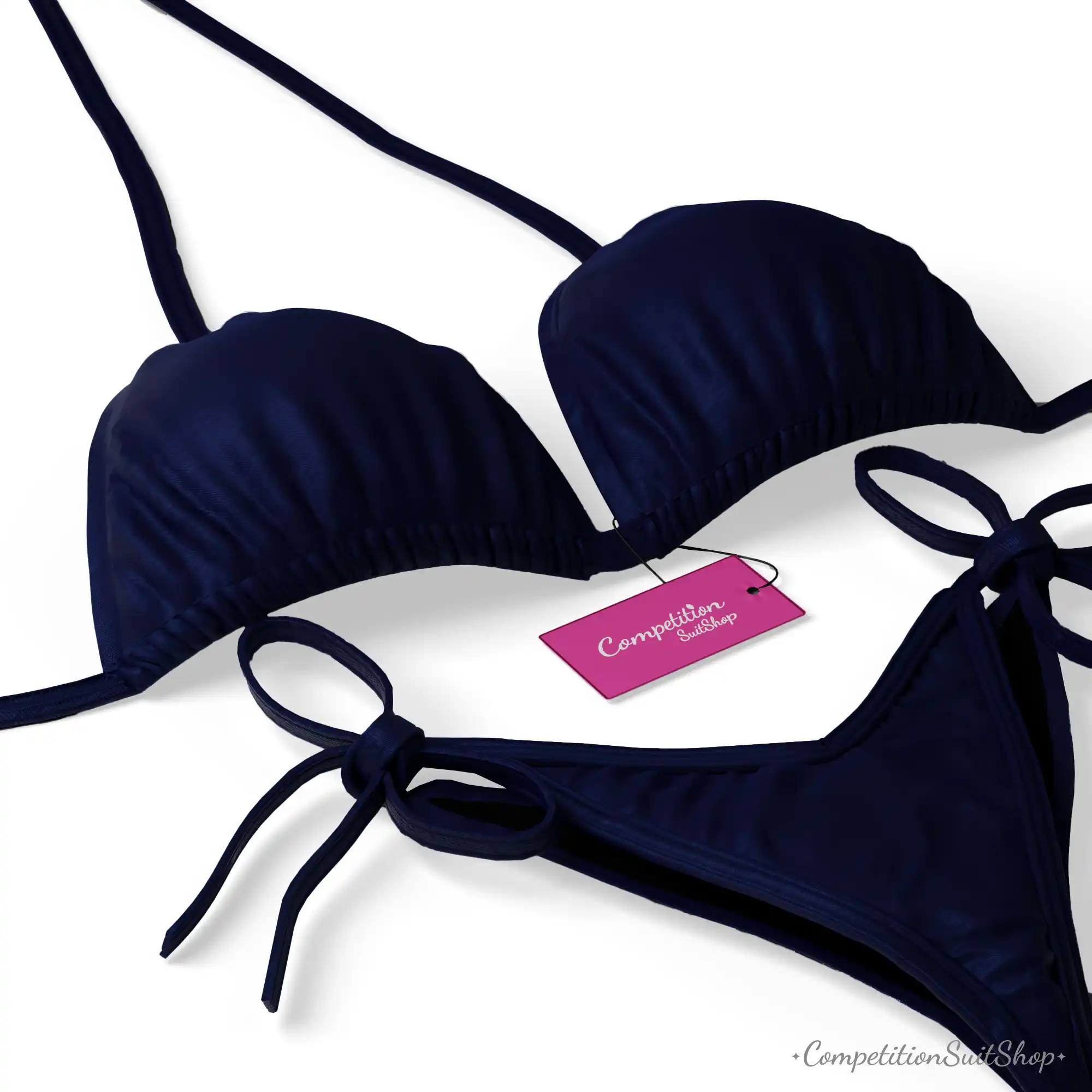 Navy Velvet Posing Suit