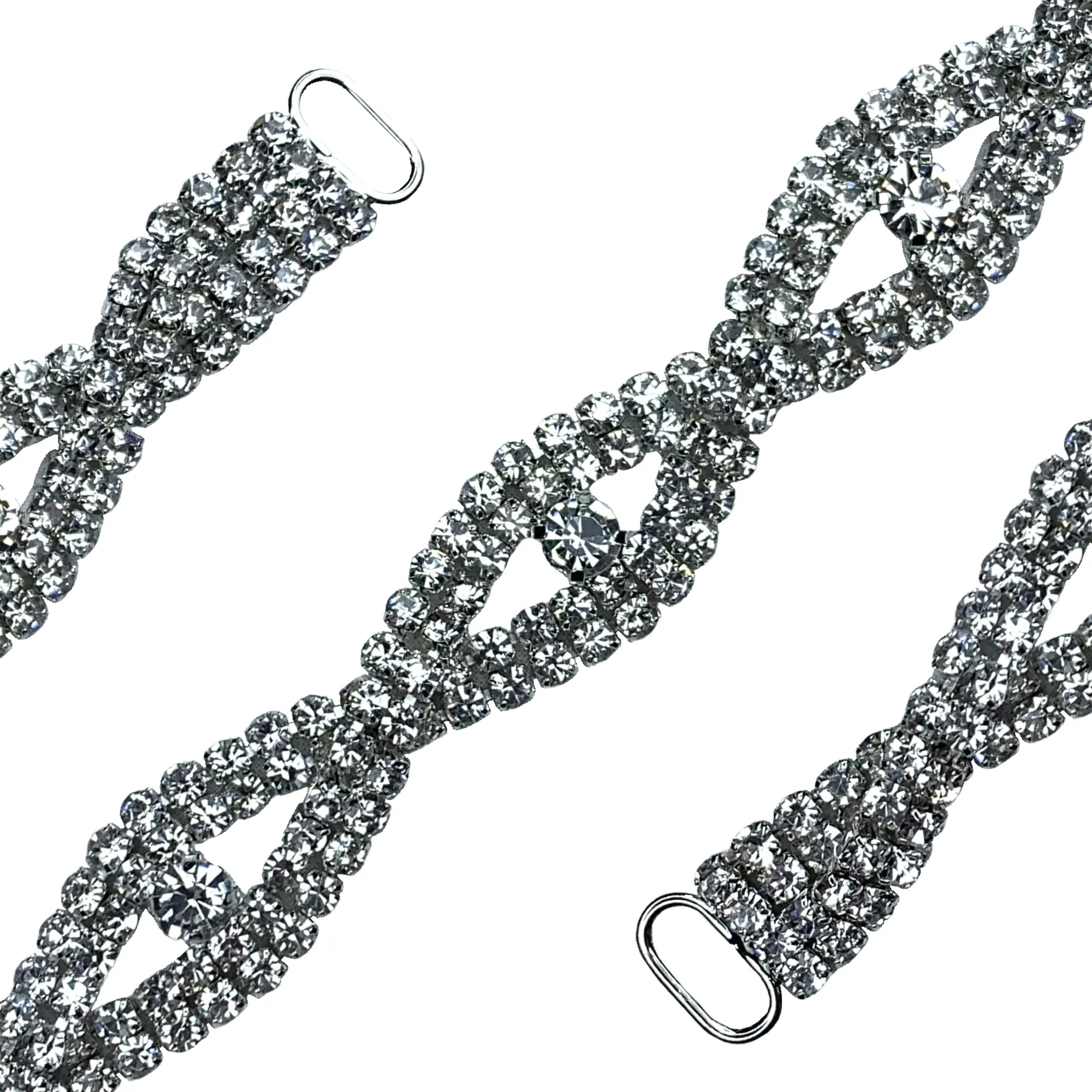 Gemmed Infinity Connector