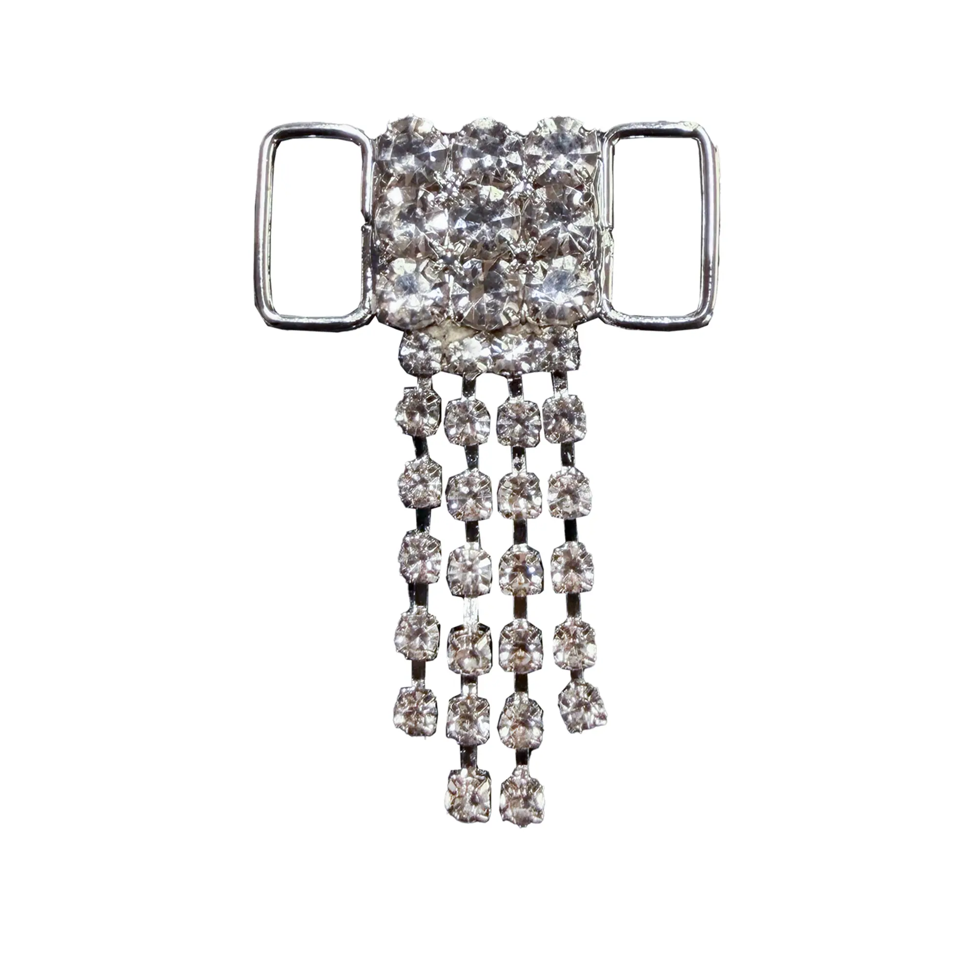 Silver Stud Dangle Middle Connector